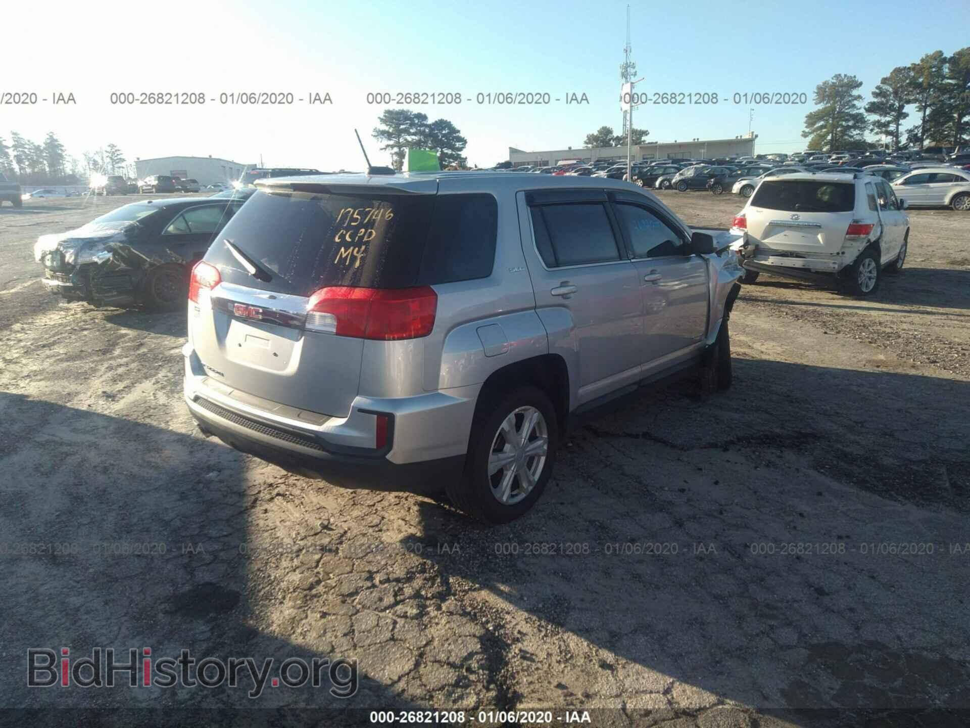 2017 GMC TERRAIN - VIN: 2GKALMEK6H6125363 - Фото 4