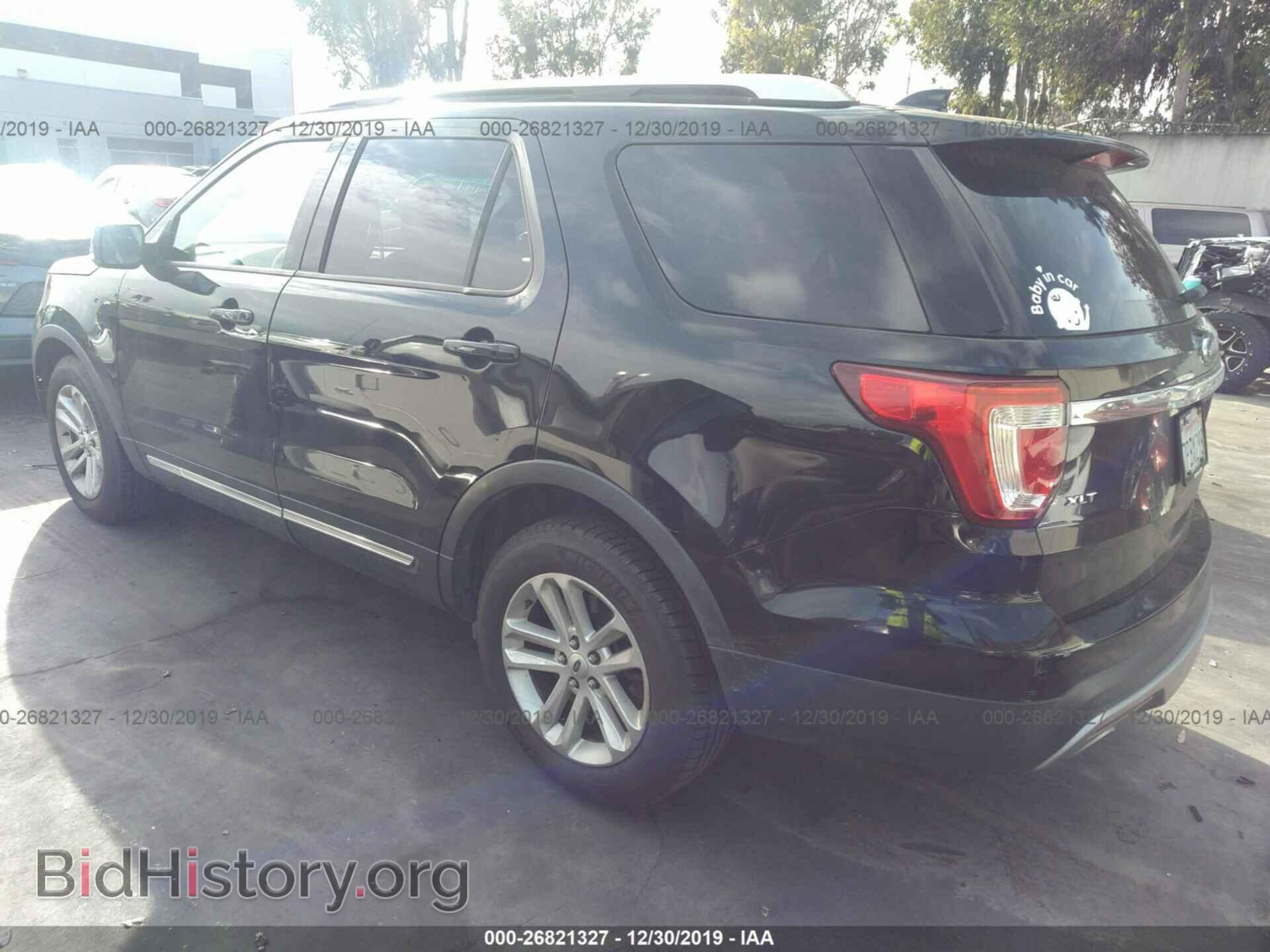 2016 FORD EXPLORER - VIN: 1FM5K7D82GGB06309 - Photo 3
