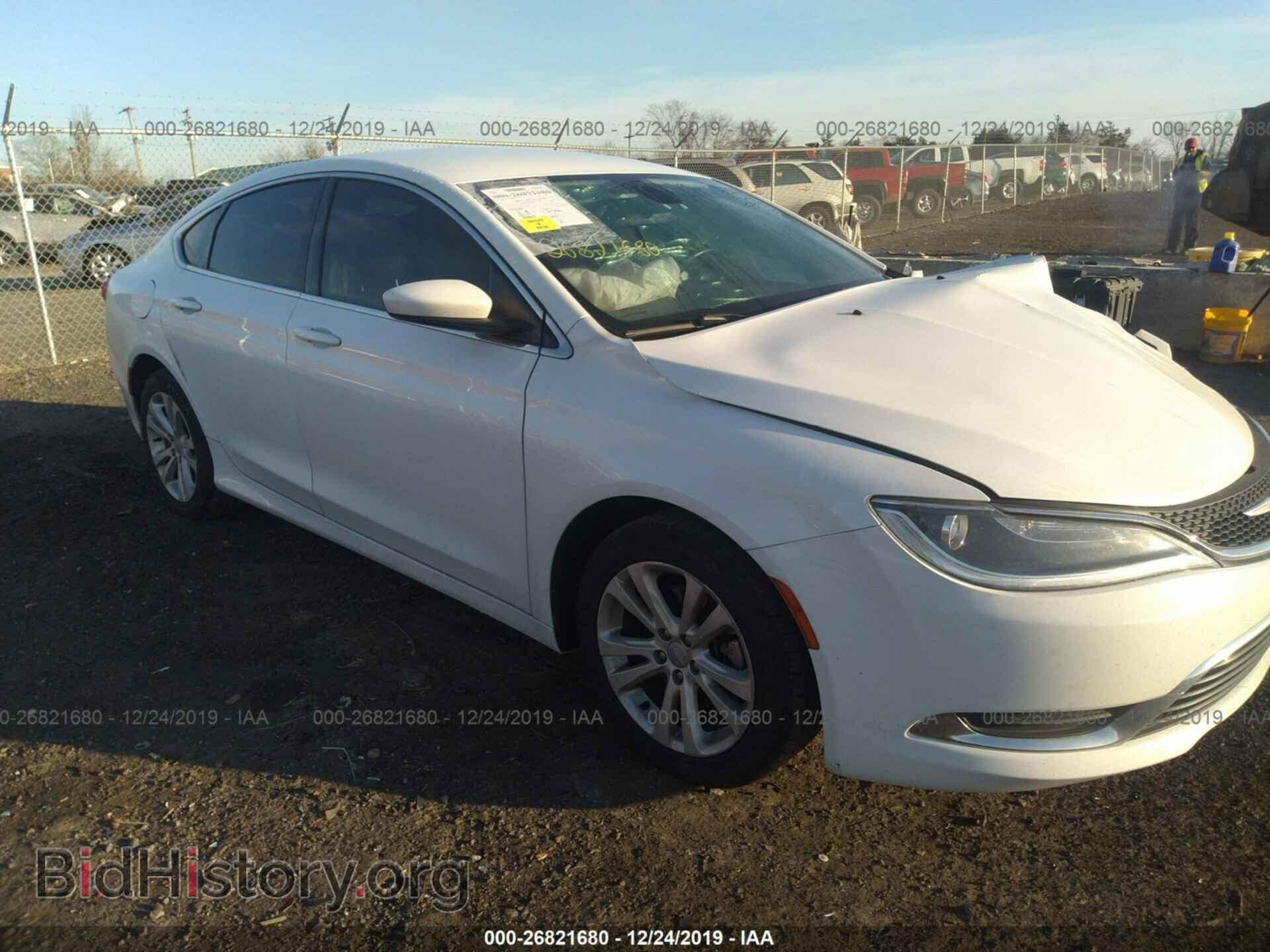 Фотография 1C3CCCAB3FN503561 - CHRYSLER 200 2015