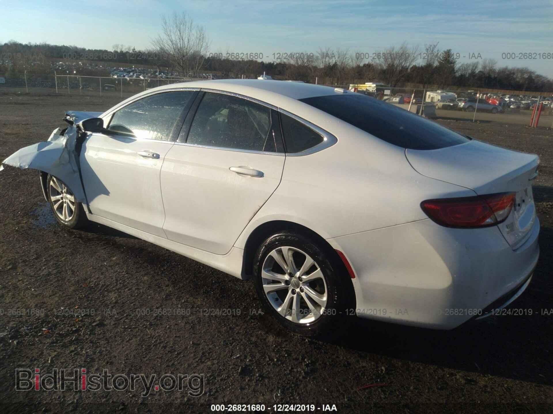 2015 CHRYSLER 200 - VIN: 1C3CCCAB3FN503561 - Фото 3