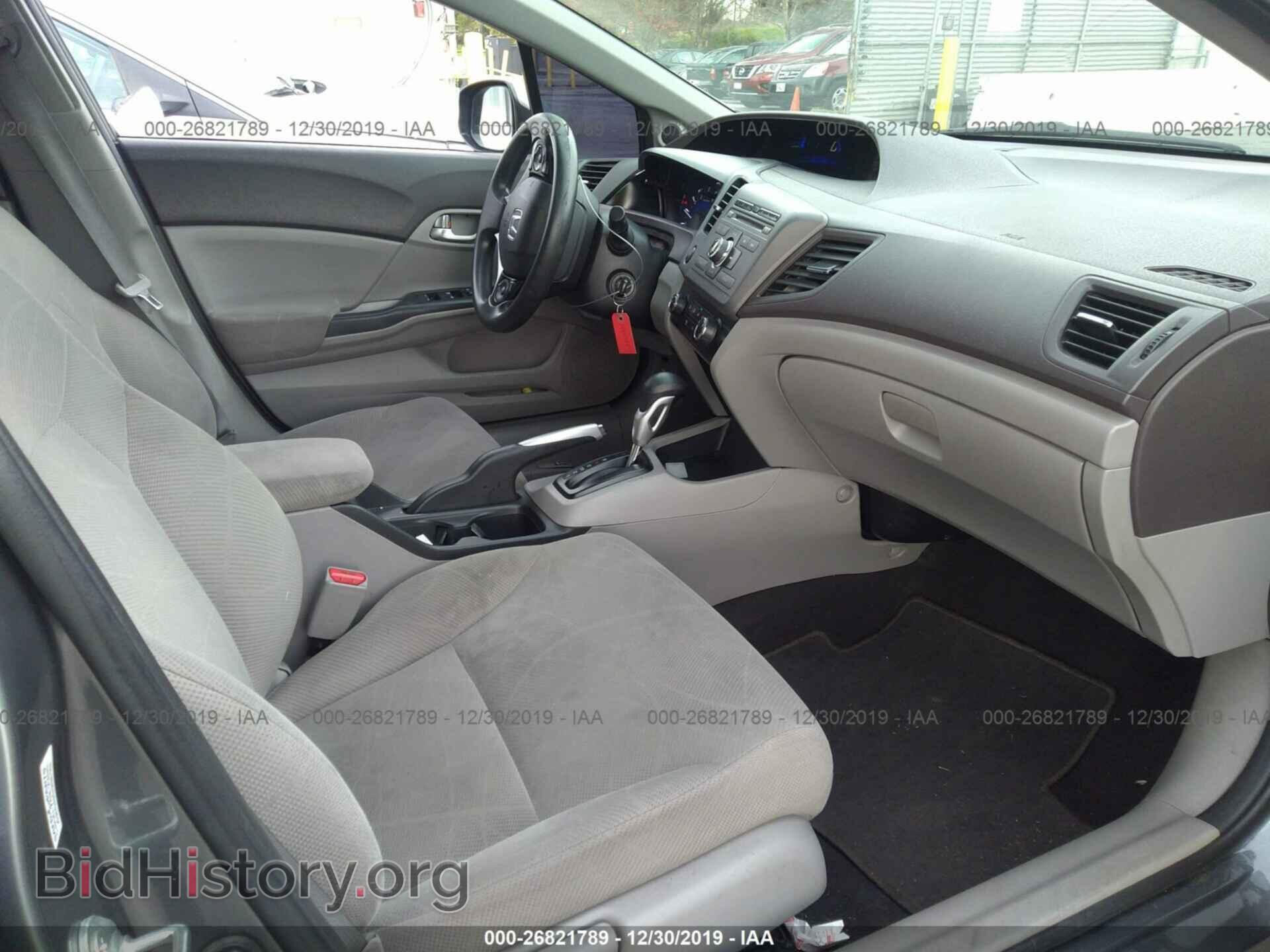 2012 HONDA CIVIC - VIN: 2HGFB2F8XCH327083 - Фото 5