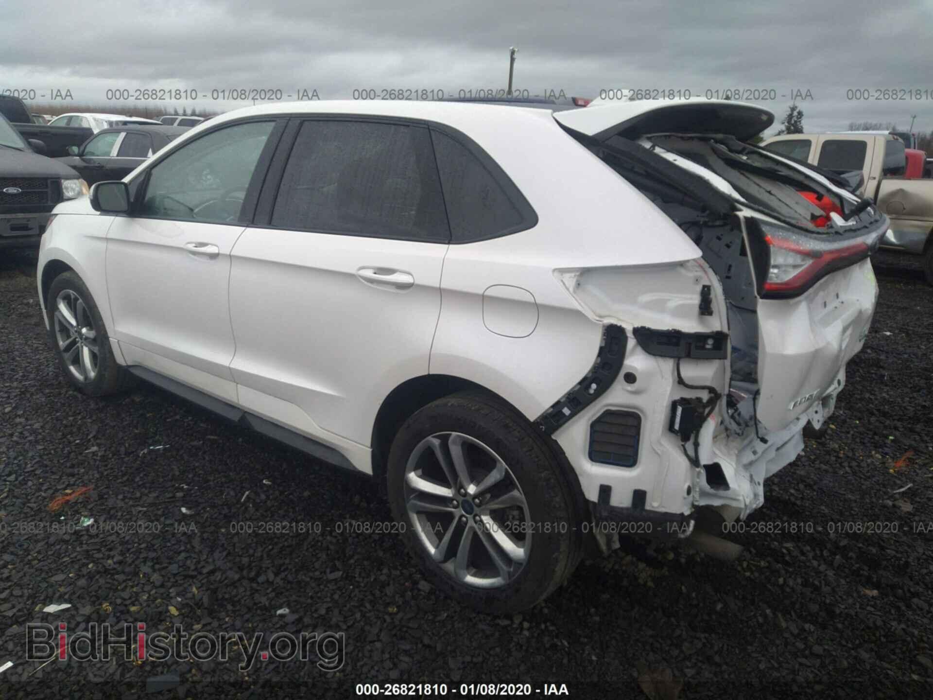 2016 FORD EDGE - VIN: 2FMPK4AP0GBC53142 - Фото 3