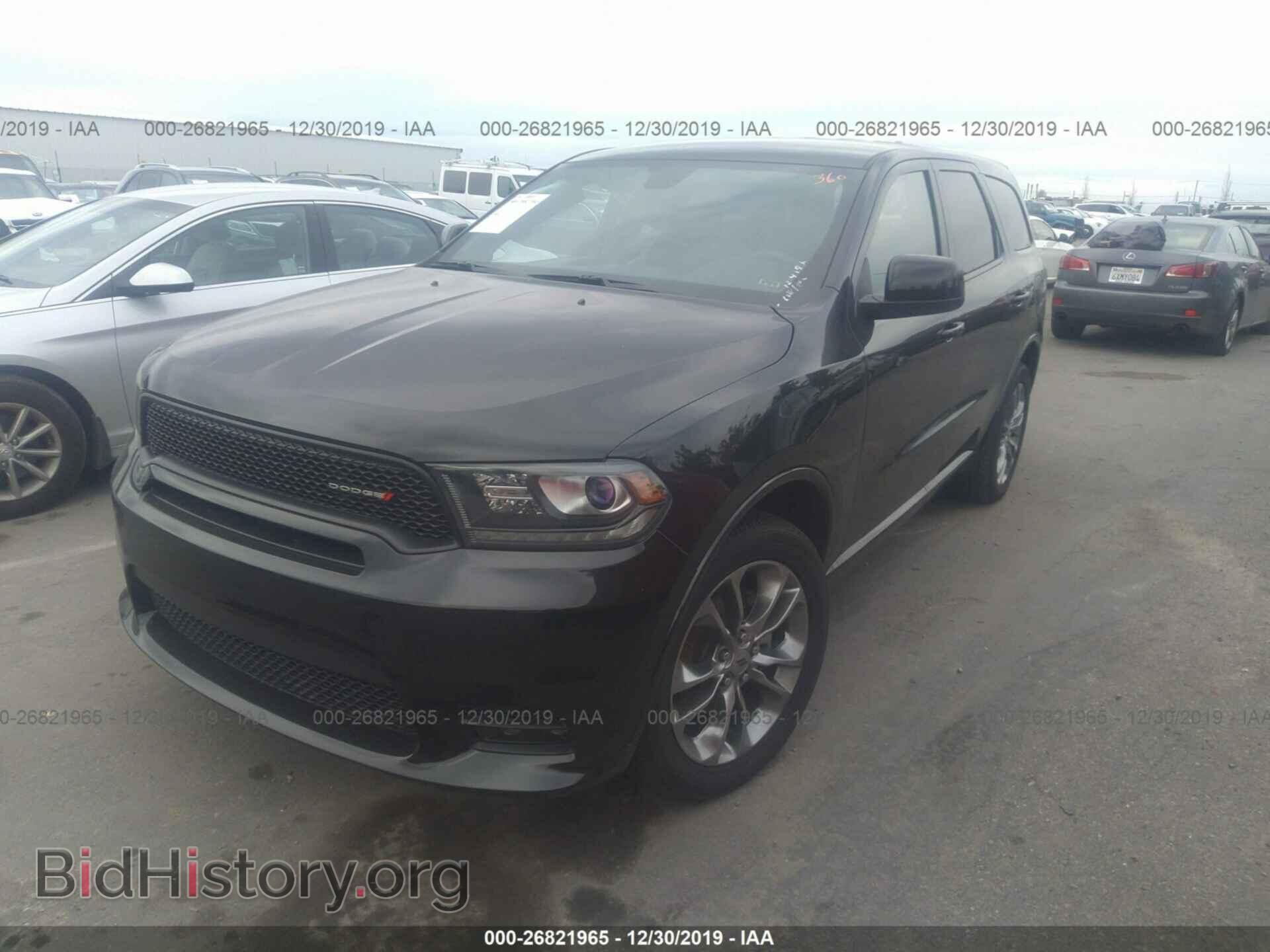 2019 DODGE DURANGO - VIN: 1C4RDHDG9KC616301 - Фото 2