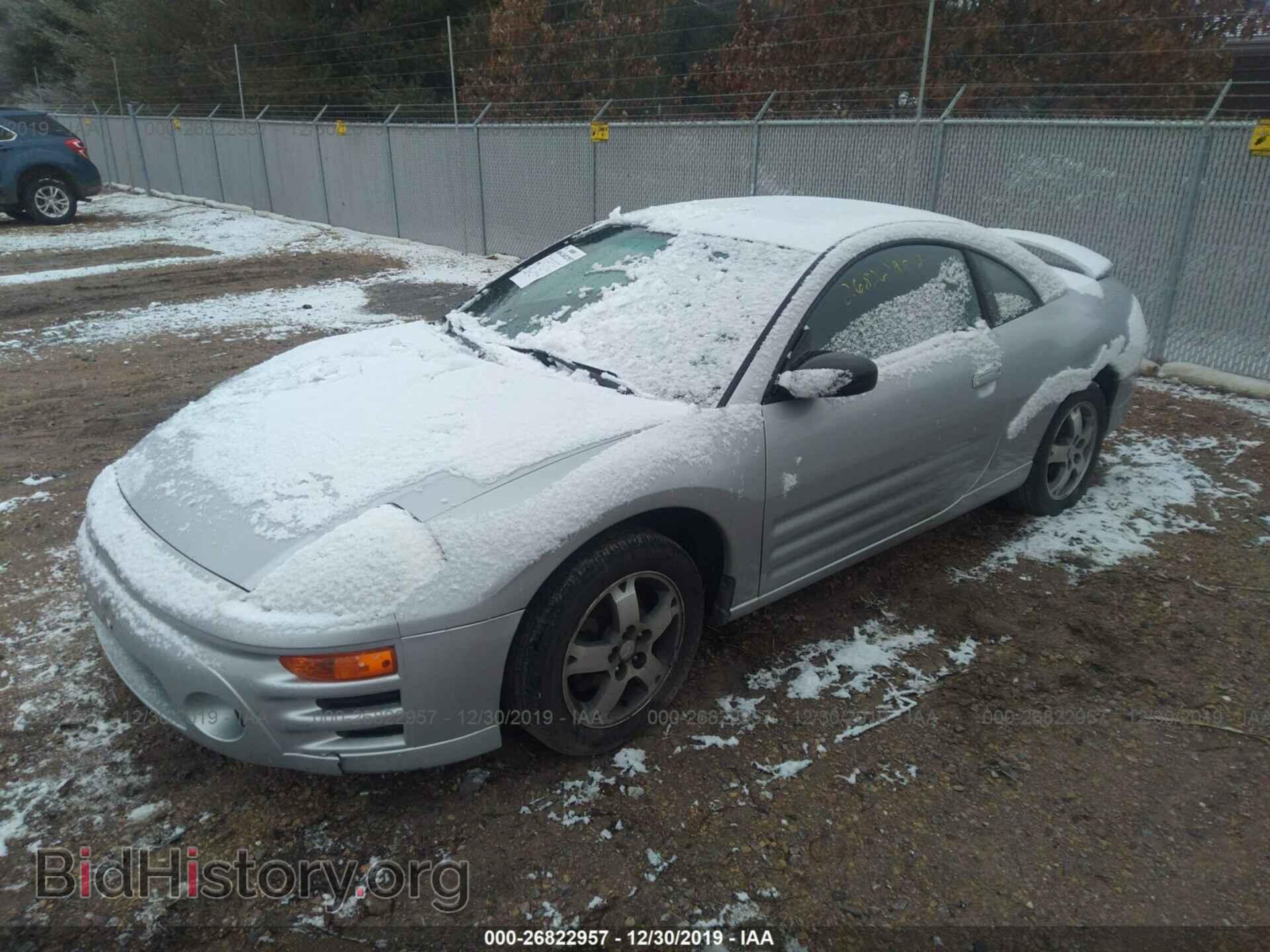 2003 MITSUBISHI ECLIPSE - VIN: 4A3AC44G33E078285 - Фото 2