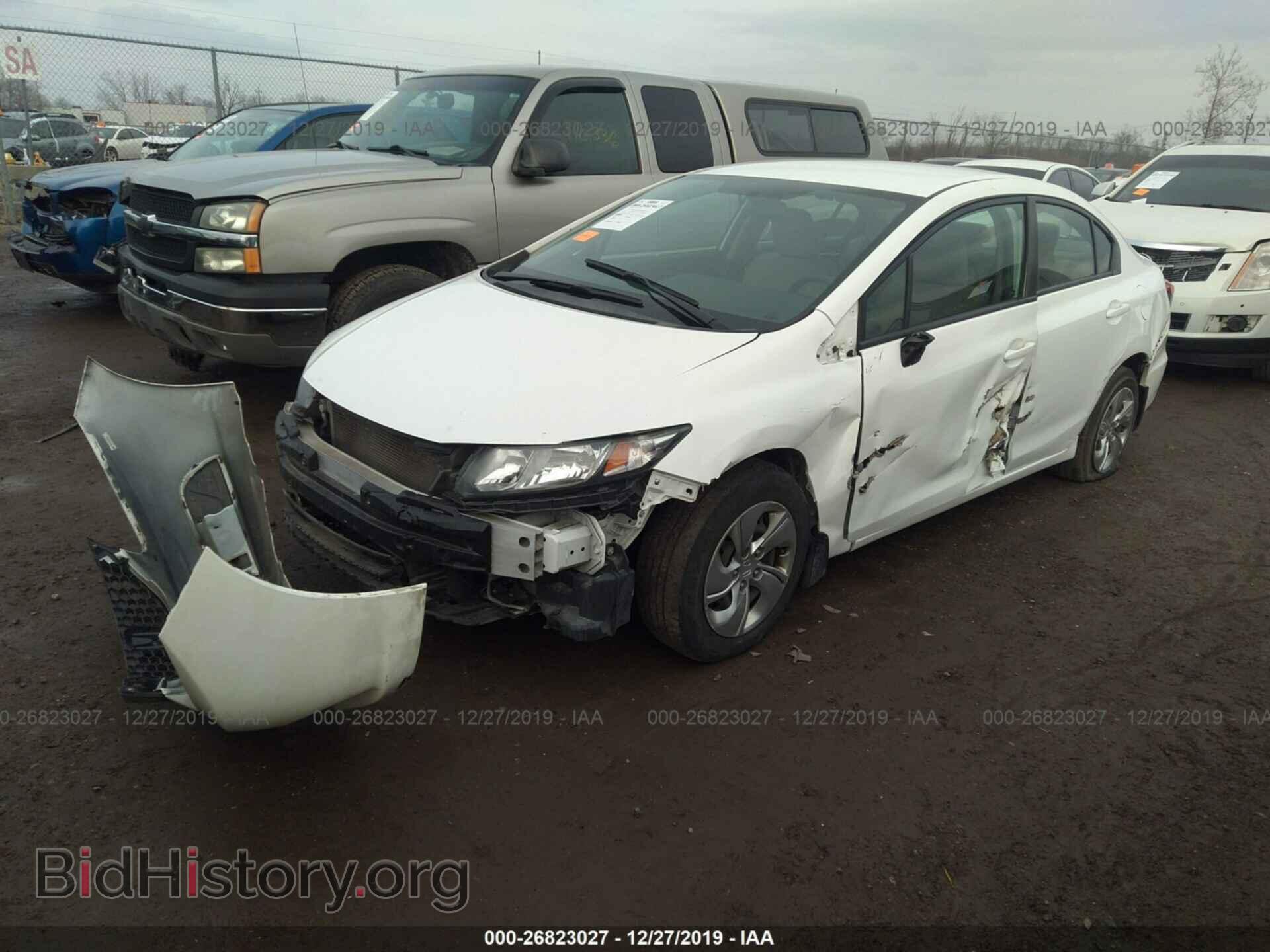2013 HONDA CIVIC - VIN: 19XFB2F55DE048030 - Фото 2