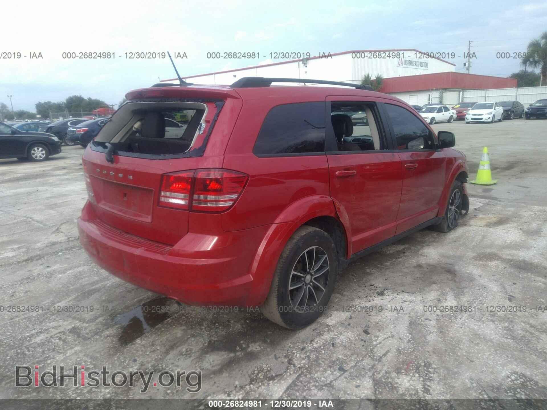 2017 DODGE JOURNEY - VIN: 3C4PDCAB5HT573351 - Фото 4
