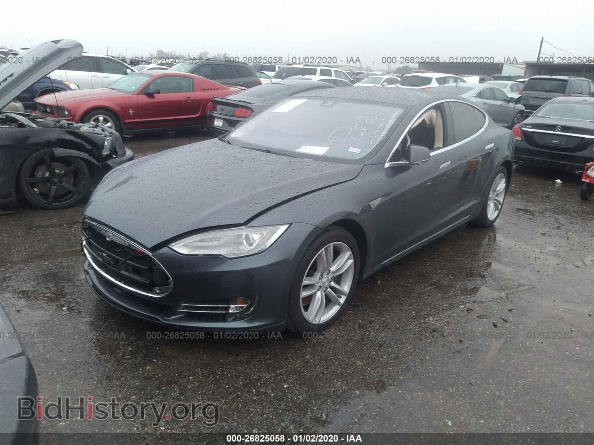 2014 TESLA MODEL S - VIN: 5YJSA1H16EFP63075 - Photo 2