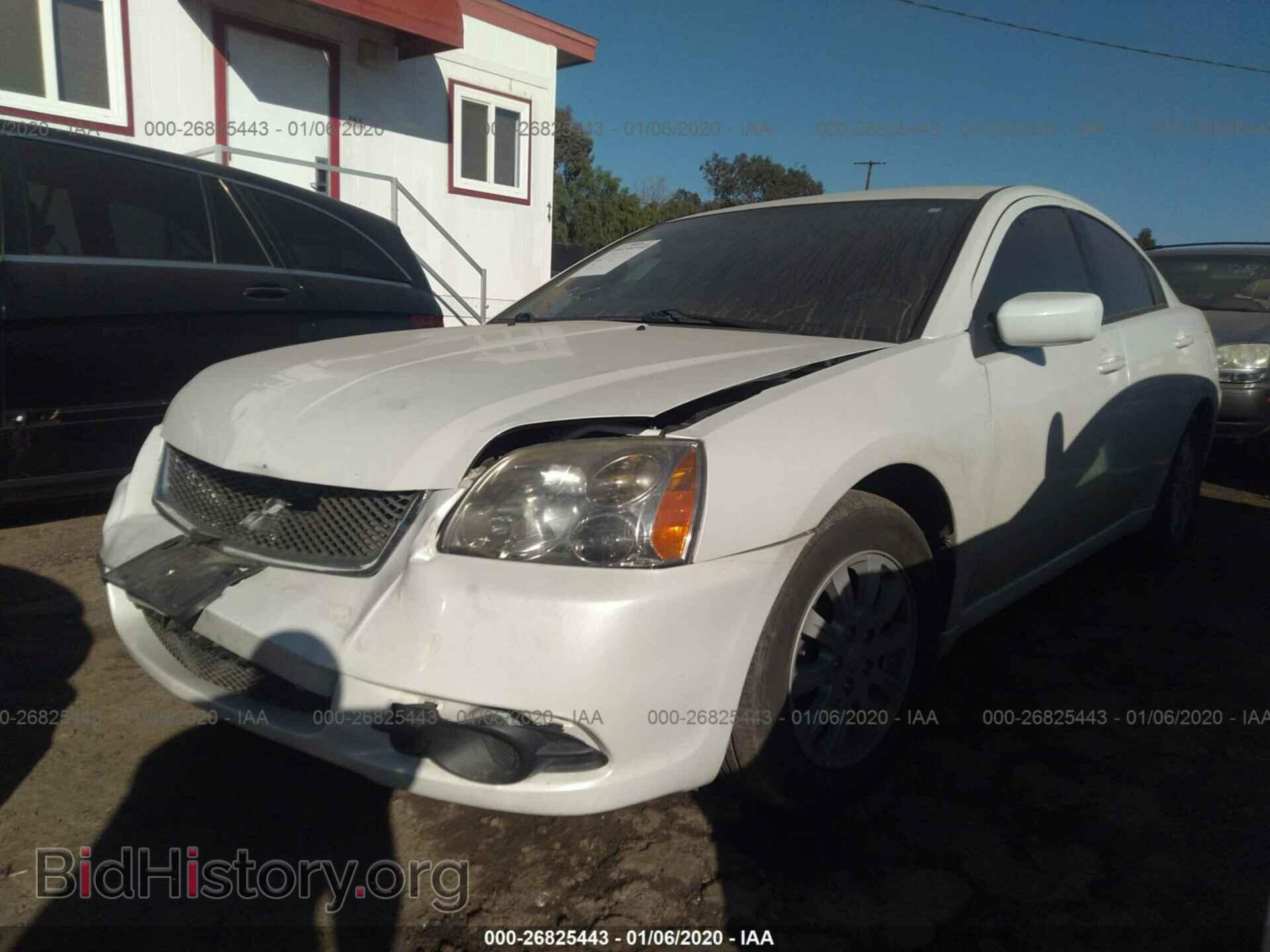 2012 MITSUBISHI GALANT - VIN: 4A32B2FF1CE007232 - Фото 2