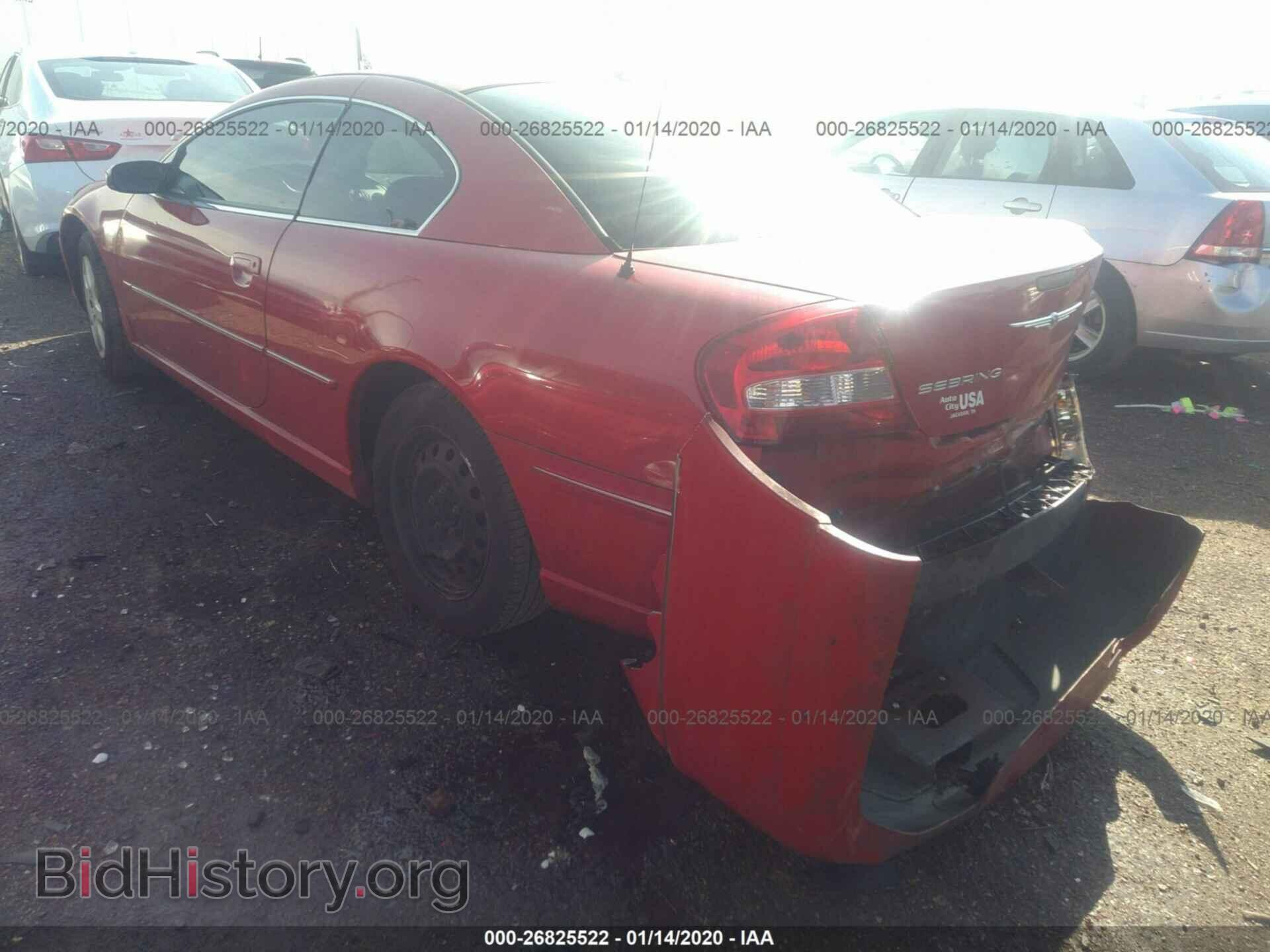 2004 CHRYSLER SEBRING - VIN: 4C3AG42GX4E109482 - Photo 3