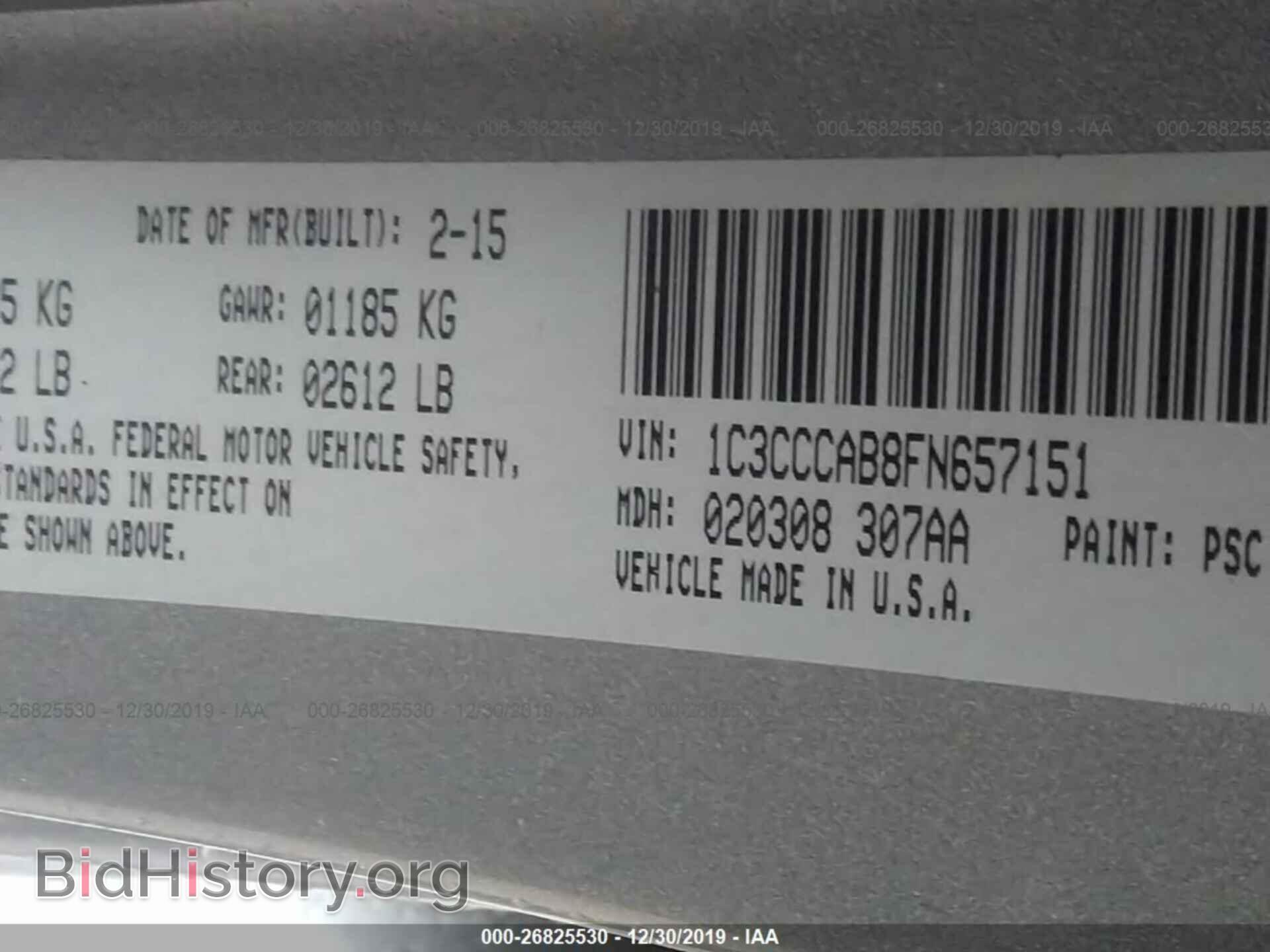 2015 CHRYSLER 200 - VIN: 1C3CCCAB8FN657151 - Photo 9