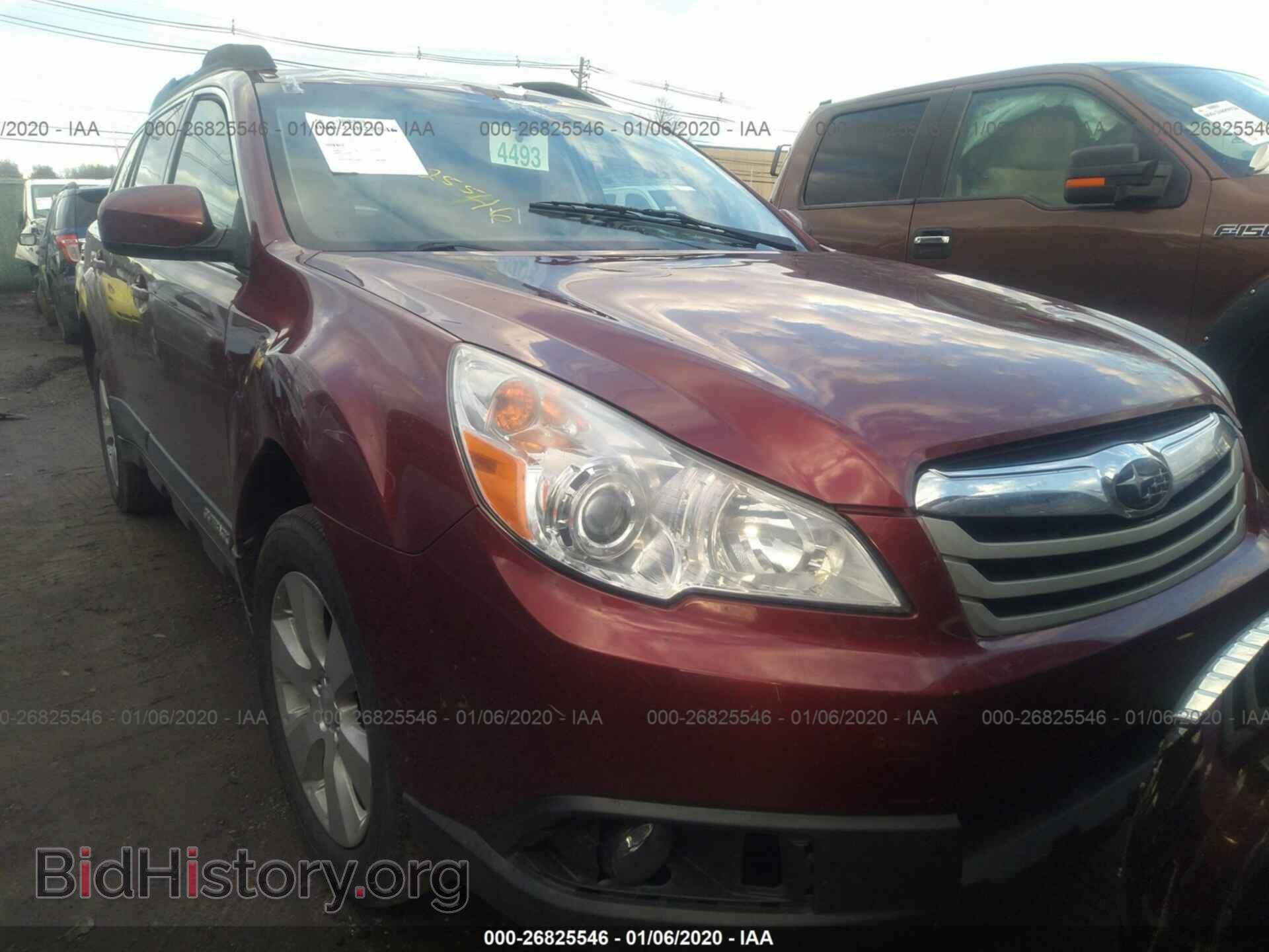 Фотография 4S4BRBBC7C3268043 - SUBARU OUTBACK 2012
