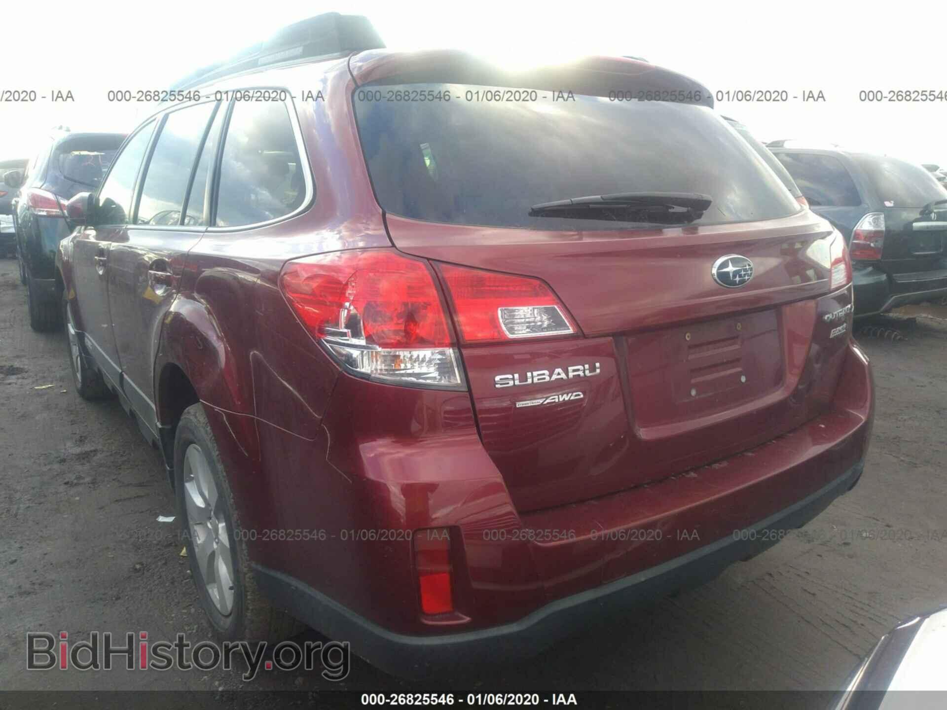 2012 SUBARU OUTBACK - VIN: 4S4BRBBC7C3268043 - Фото 3