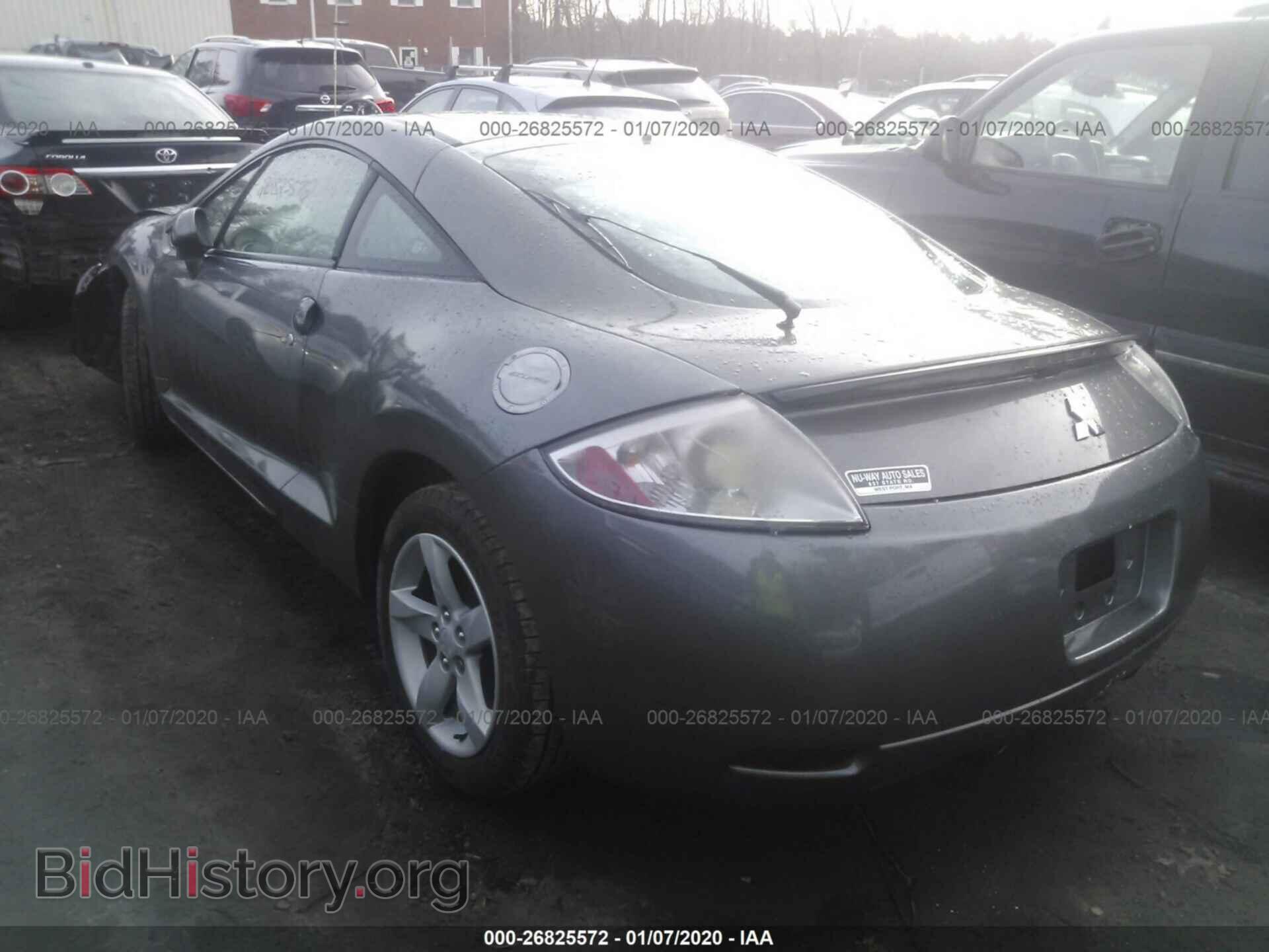 2006 MITSUBISHI ECLIPSE - VIN: 4A3AK24F06E057705 - Фото 3