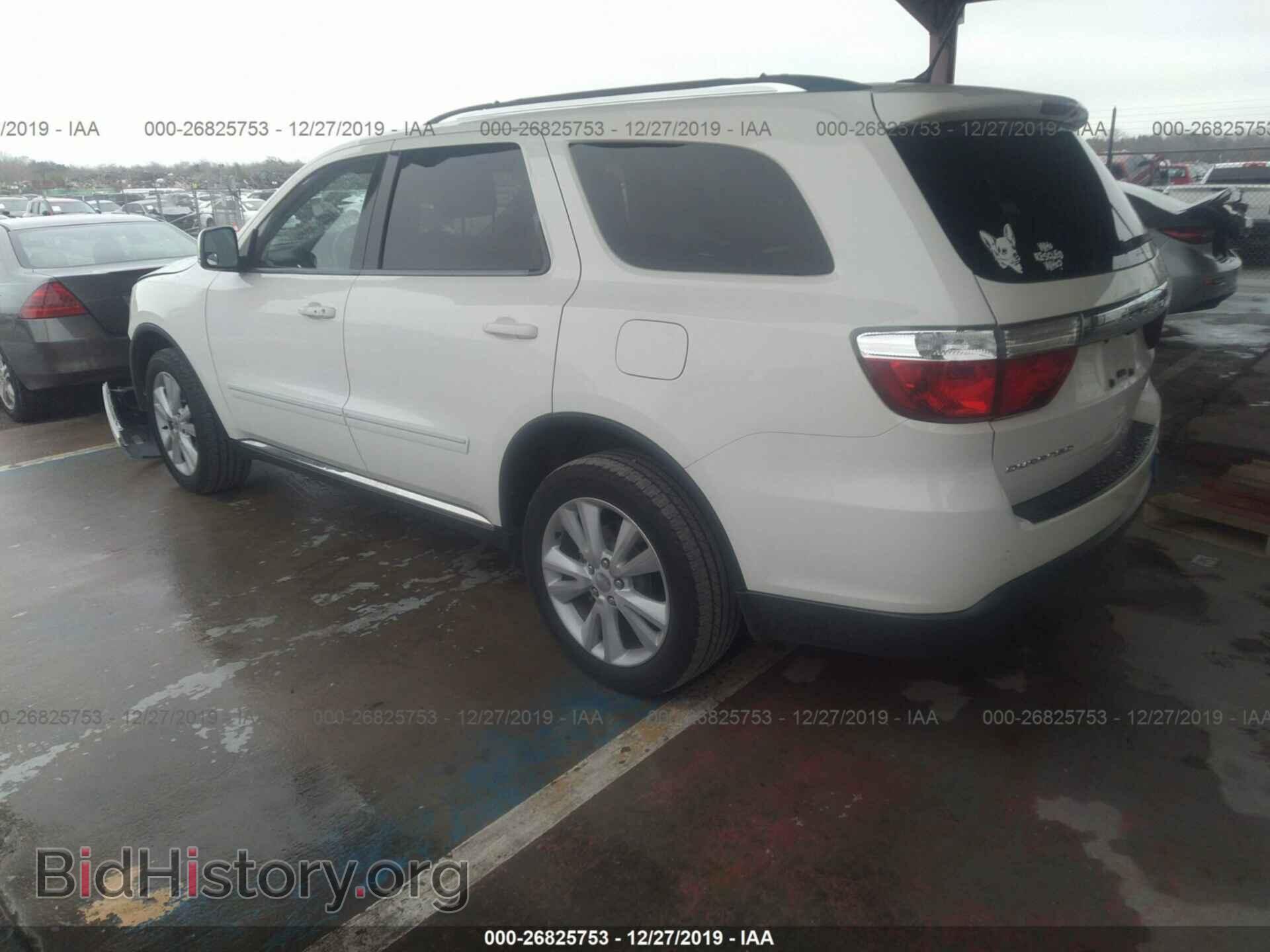 2012 DODGE DURANGO - VIN: 1C4RDHDGXCC257218 - Фото 3