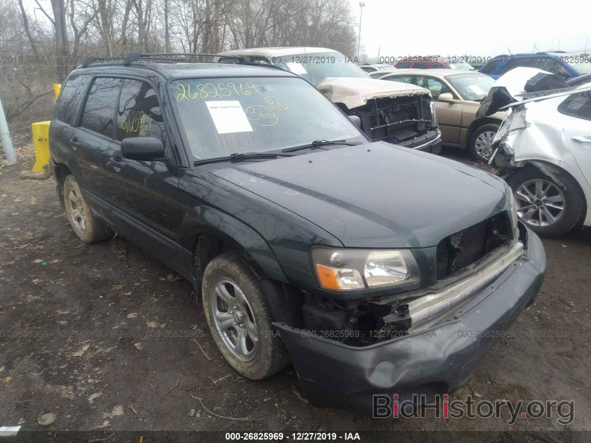 Photo JF1SG63645H731908 - SUBARU FORESTER 2005
