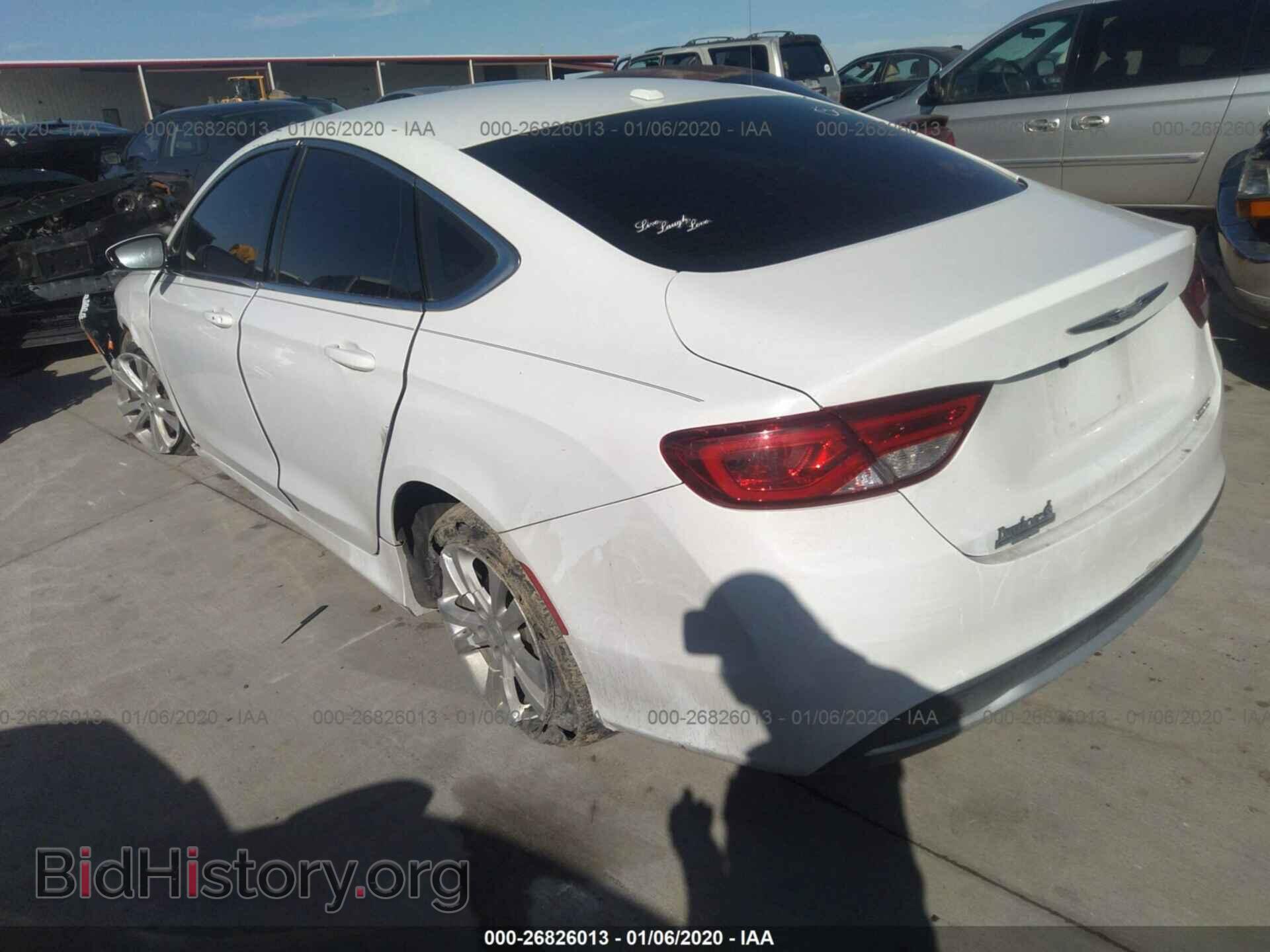 2015 CHRYSLER 200 - VIN: 1C3CCCAB4FN663948 - Photo 3