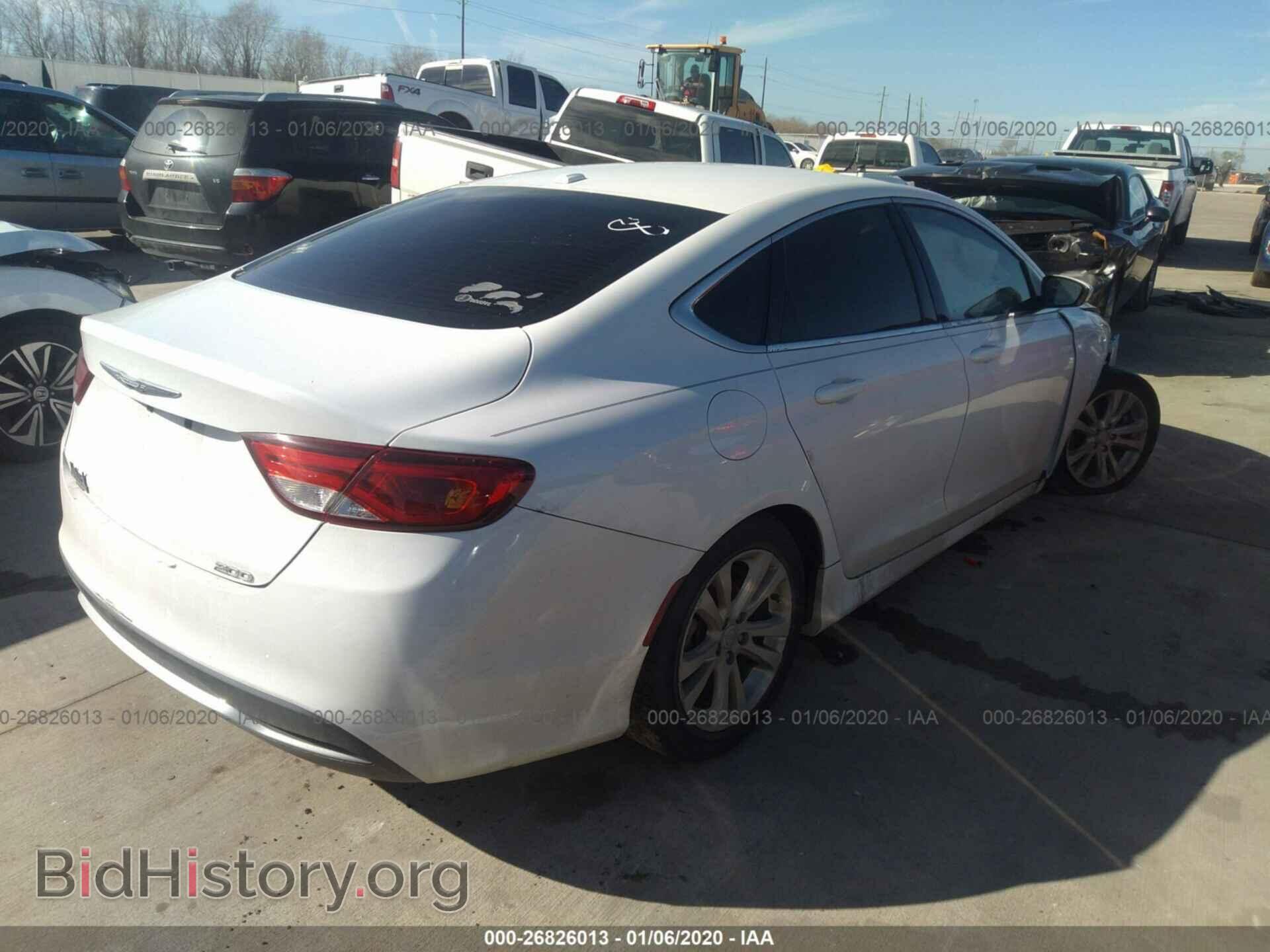 2015 CHRYSLER 200 - VIN: 1C3CCCAB4FN663948 - Photo 4