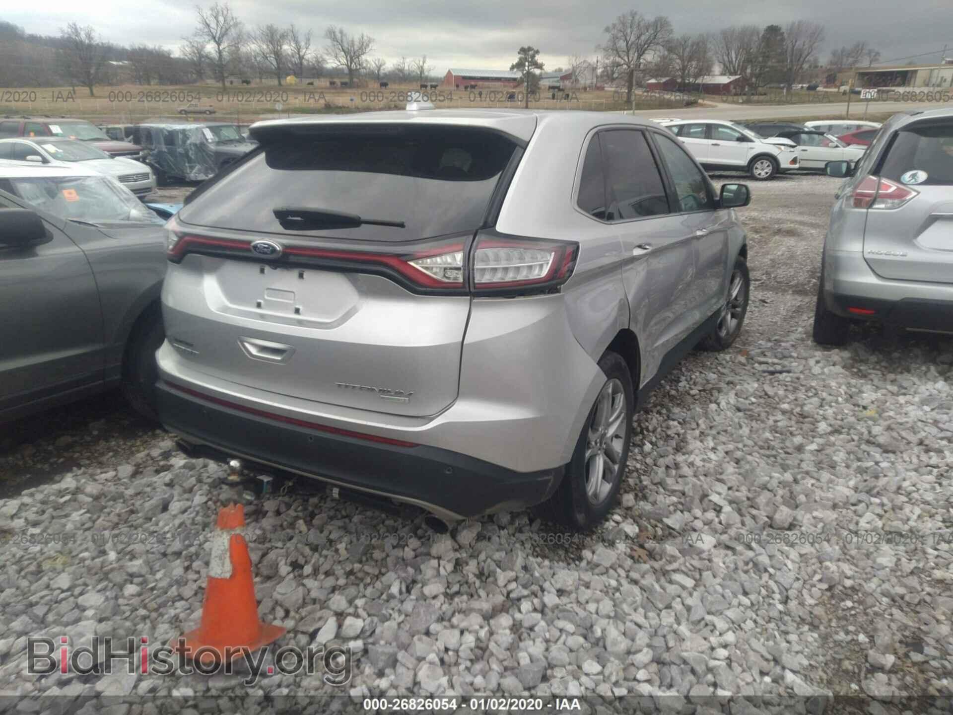 2016 FORD EDGE - VIN: 2FMPK3K95GBB23965 - Фото 4