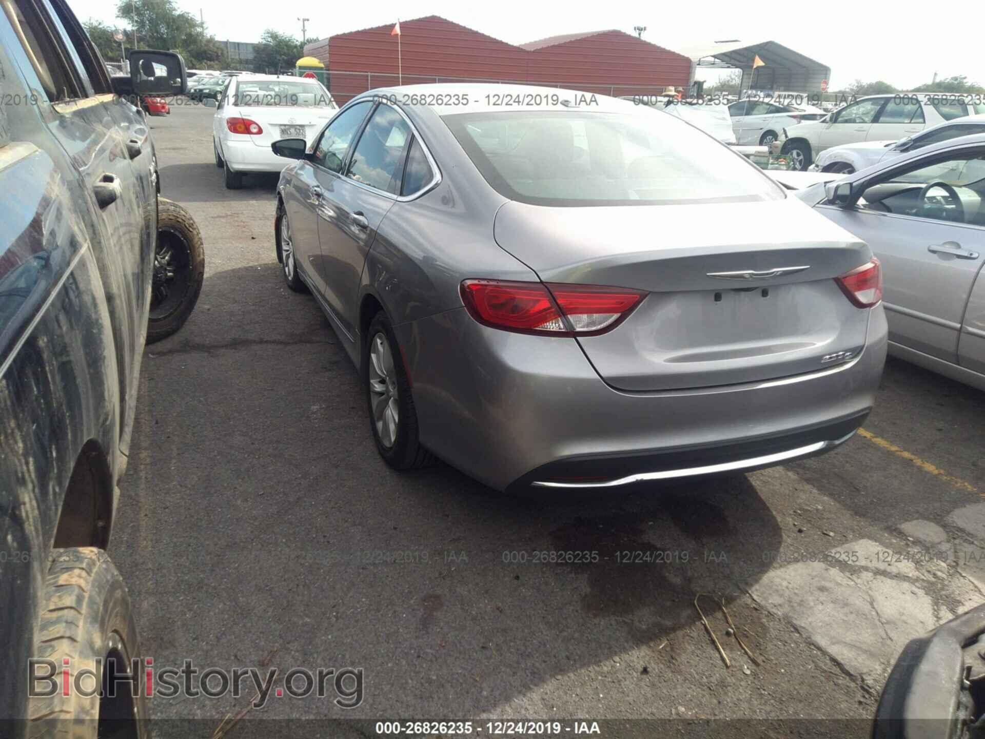2015 CHRYSLER 200 - VIN: 1C3CCCCB6FN545204 - Фото 3