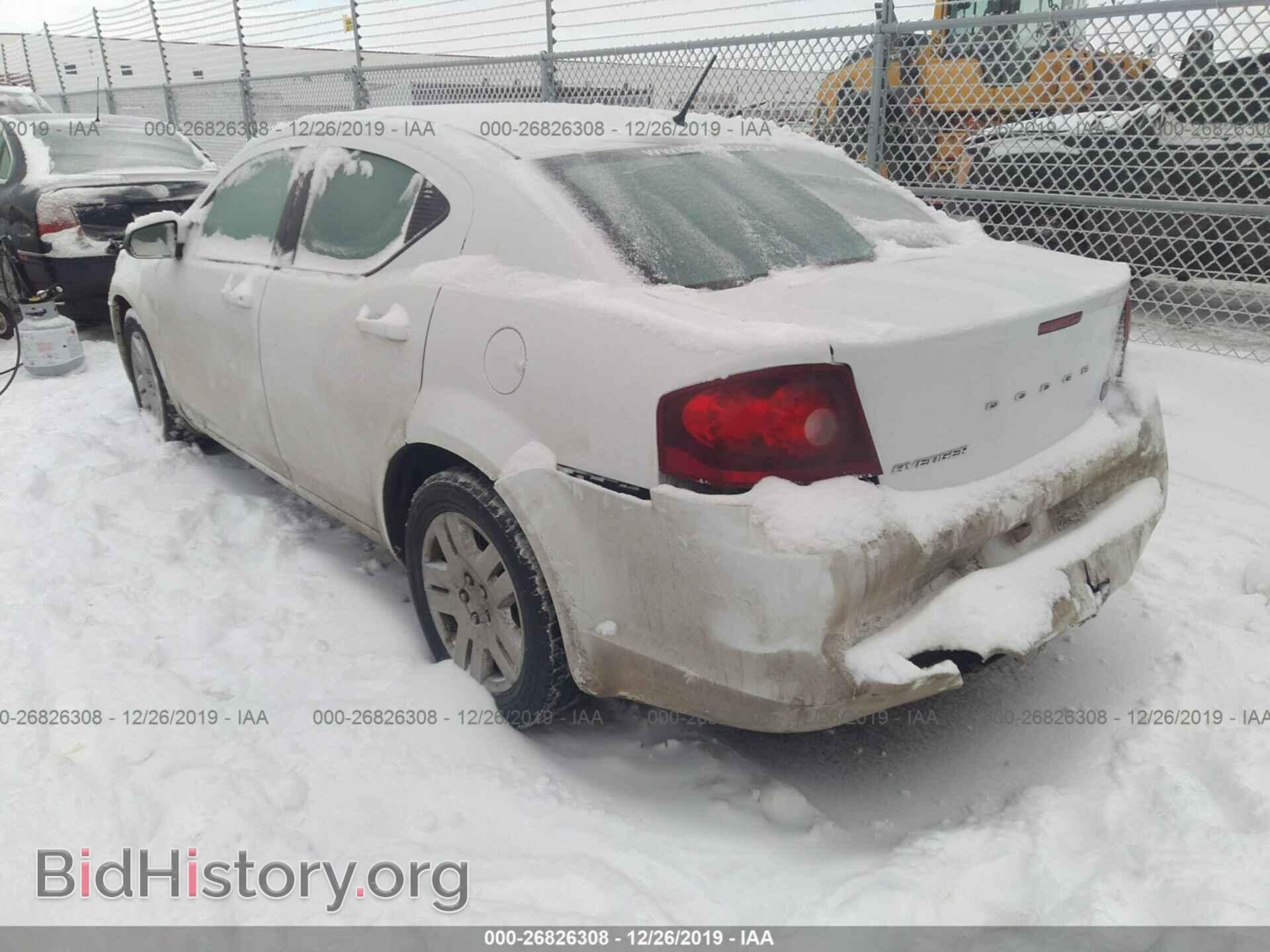 2013 DODGE AVENGER - VIN: 1C3CDZAB3DN684089 - Фото 3