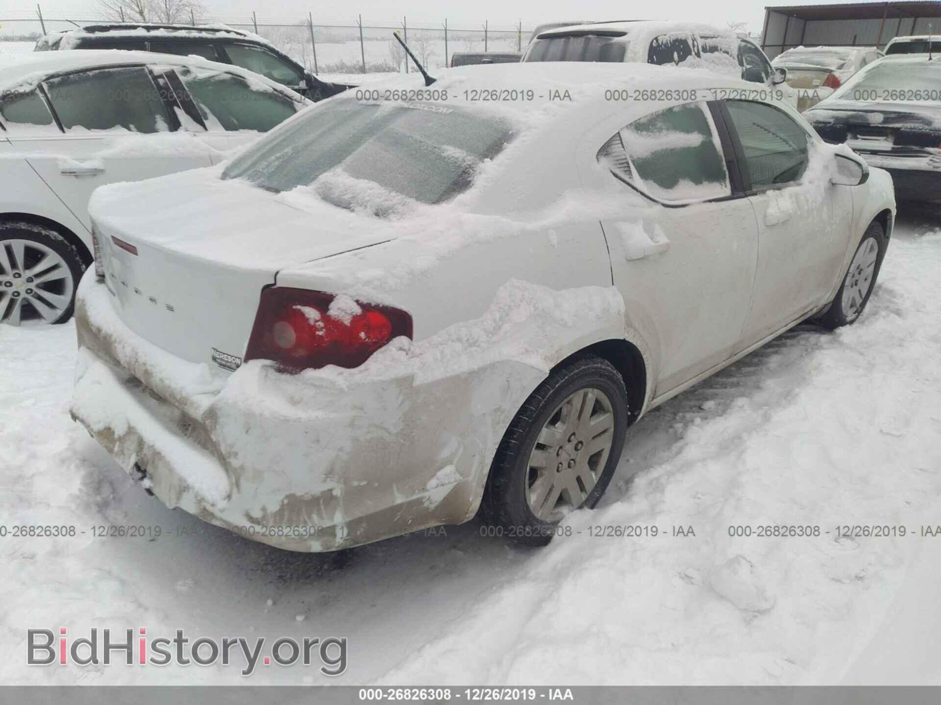 2013 DODGE AVENGER - VIN: 1C3CDZAB3DN684089 - Фото 4