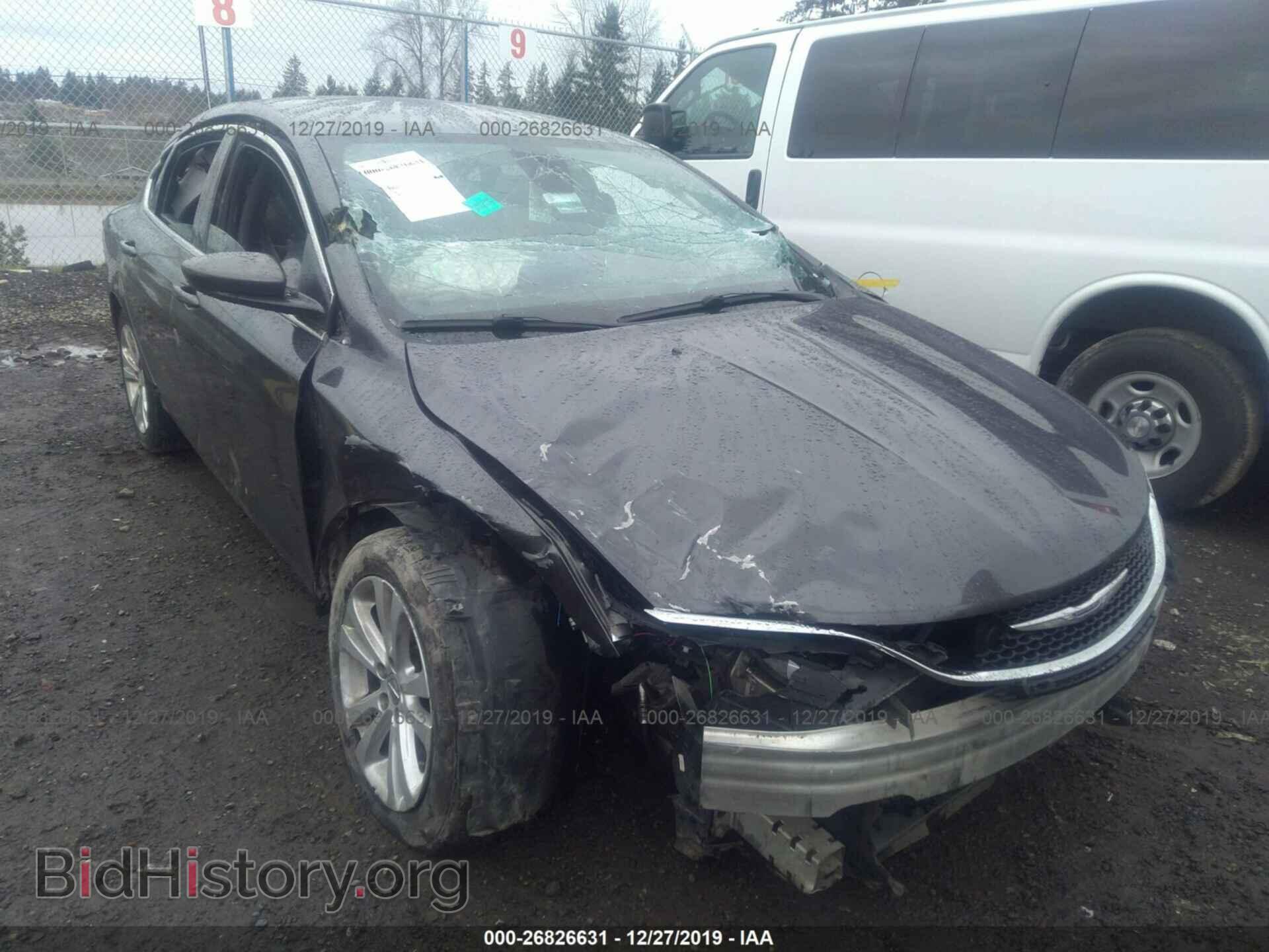 Фотография 1C3CCCAB8GN163583 - CHRYSLER 200 2016