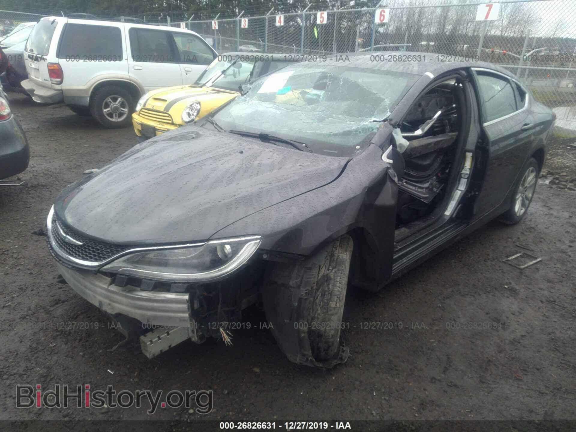 2016 CHRYSLER 200 - VIN: 1C3CCCAB8GN163583 - Фото 2
