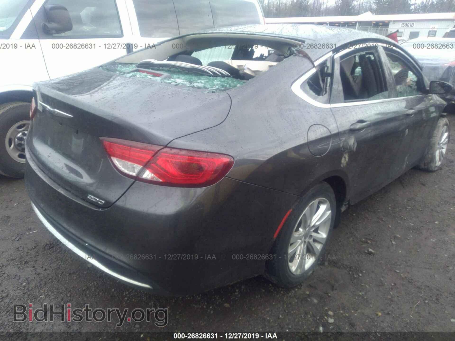 2016 CHRYSLER 200 - VIN: 1C3CCCAB8GN163583 - Фото 4
