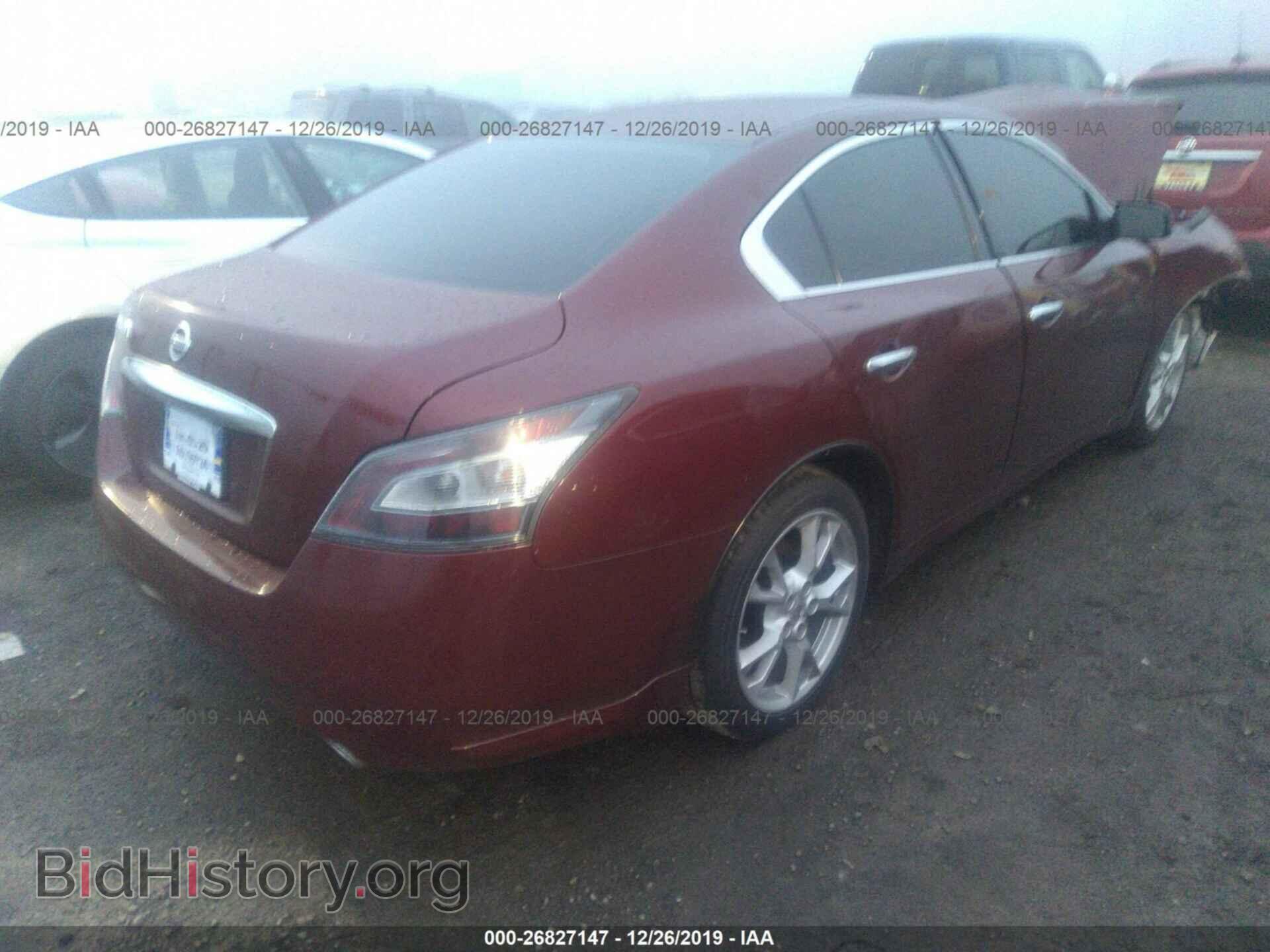 2013 NISSAN MAXIMA - VIN: 1N4AA5AP4DC821087 - Фото 4