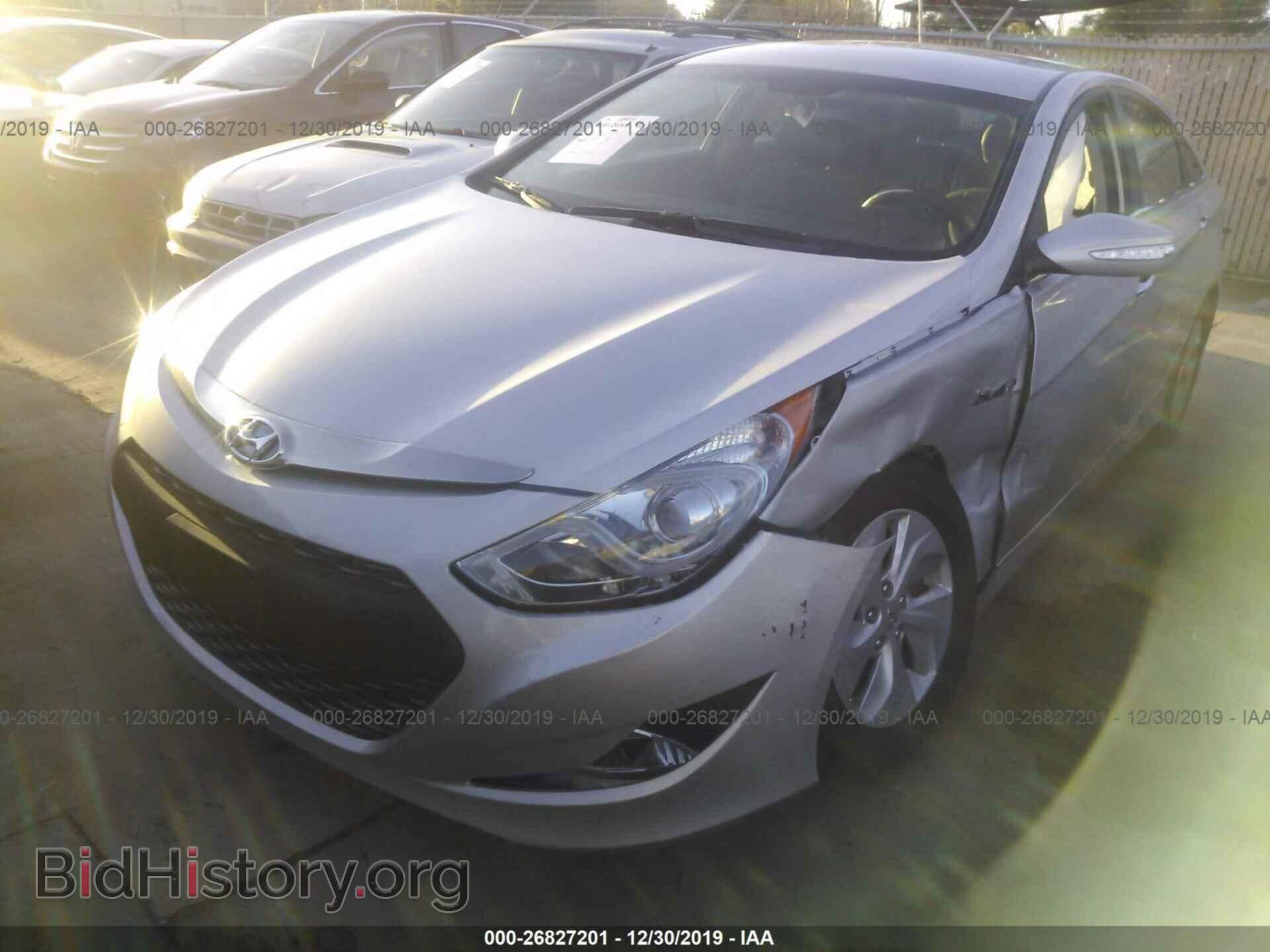 2014 HYUNDAI SONATA - VIN: KMHEC4A48EA113231 - Фото 2