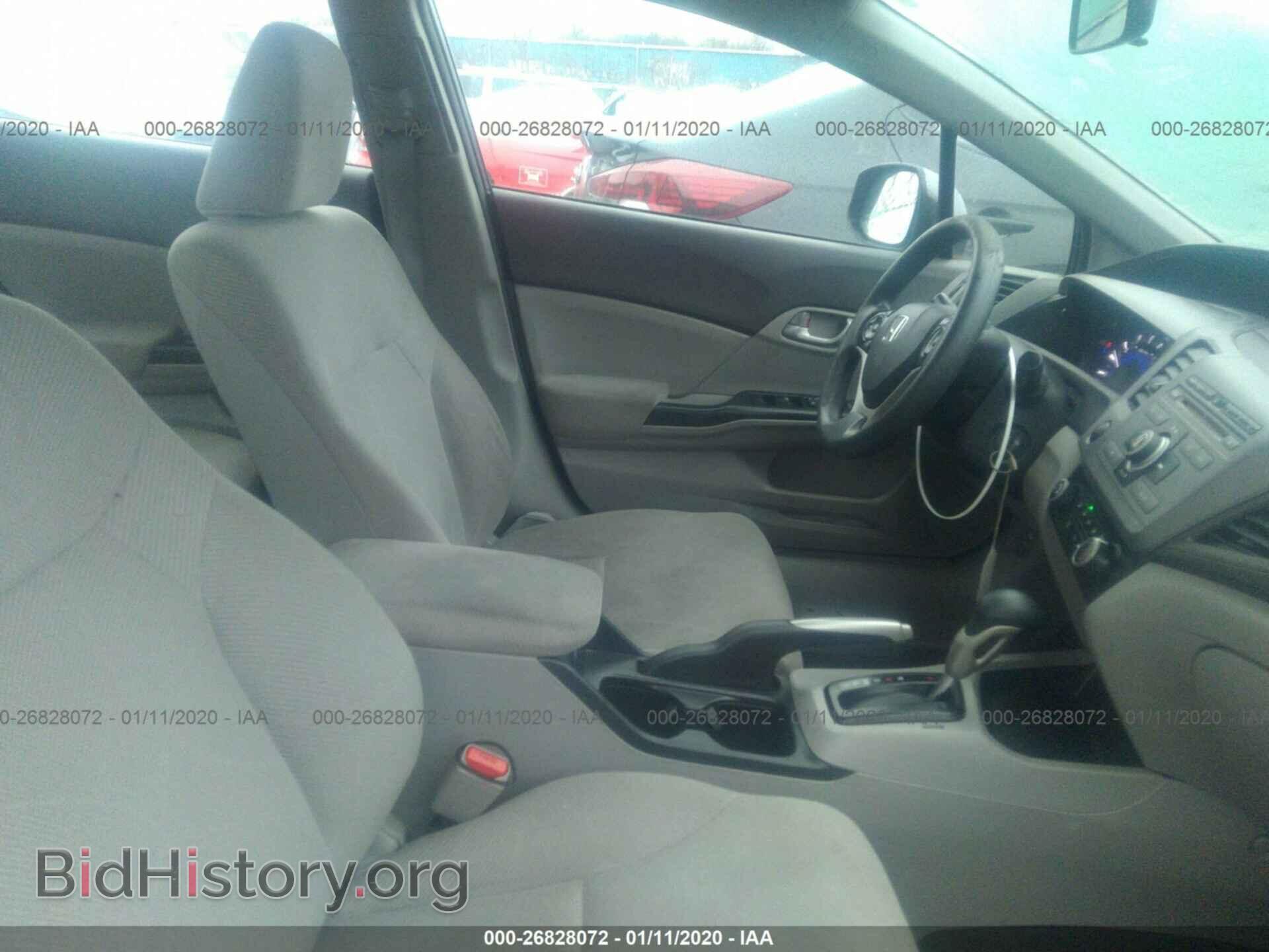 2012 HONDA CIVIC - VIN: 19XFB2F57CE021121 - Фото 5