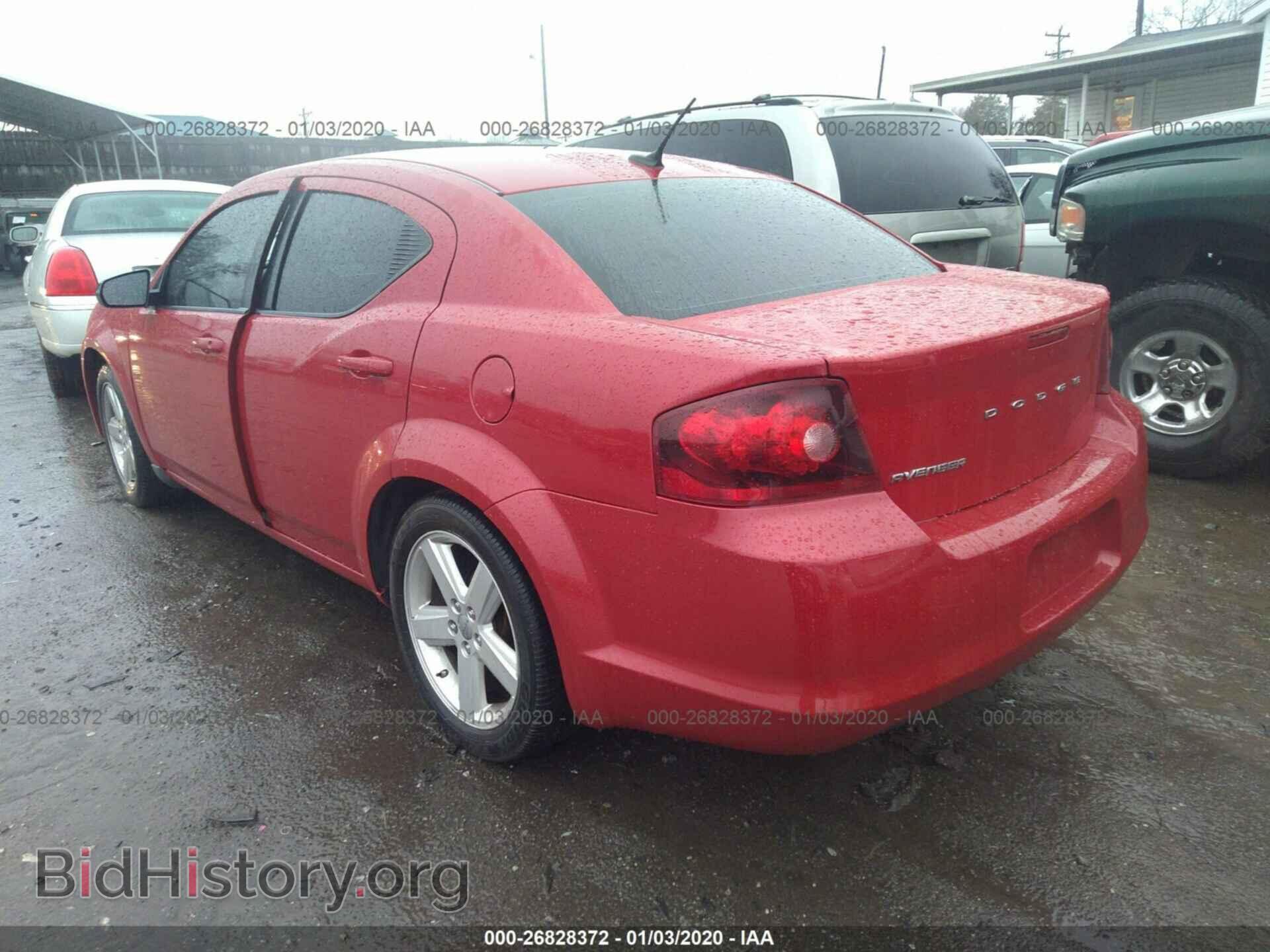2013 DODGE AVENGER - VIN: 1C3CDZAB7DN551884 - Фото 3
