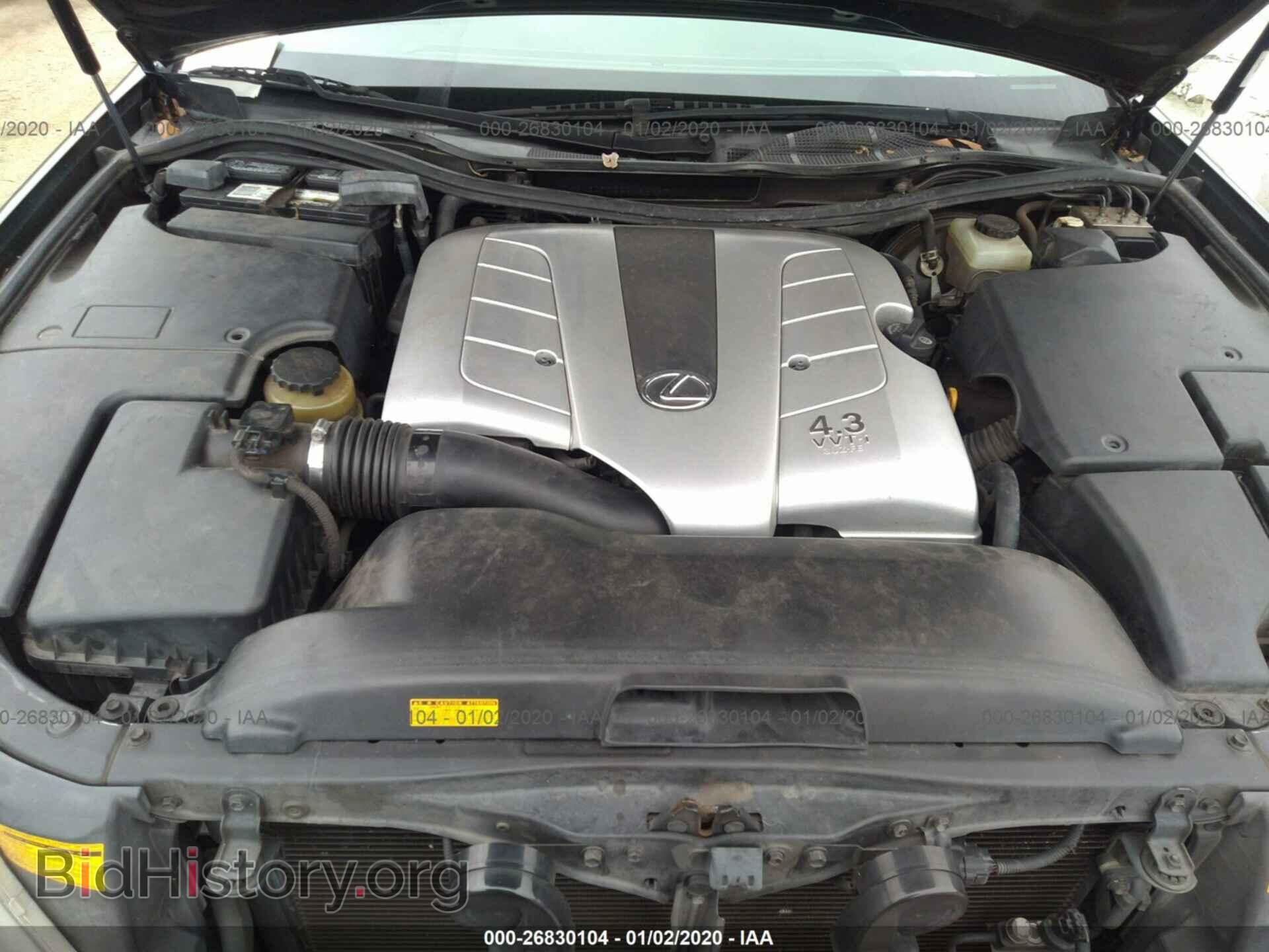 2003 LEXUS LS - VIN: JTHBN30F930116011 - Фото 10