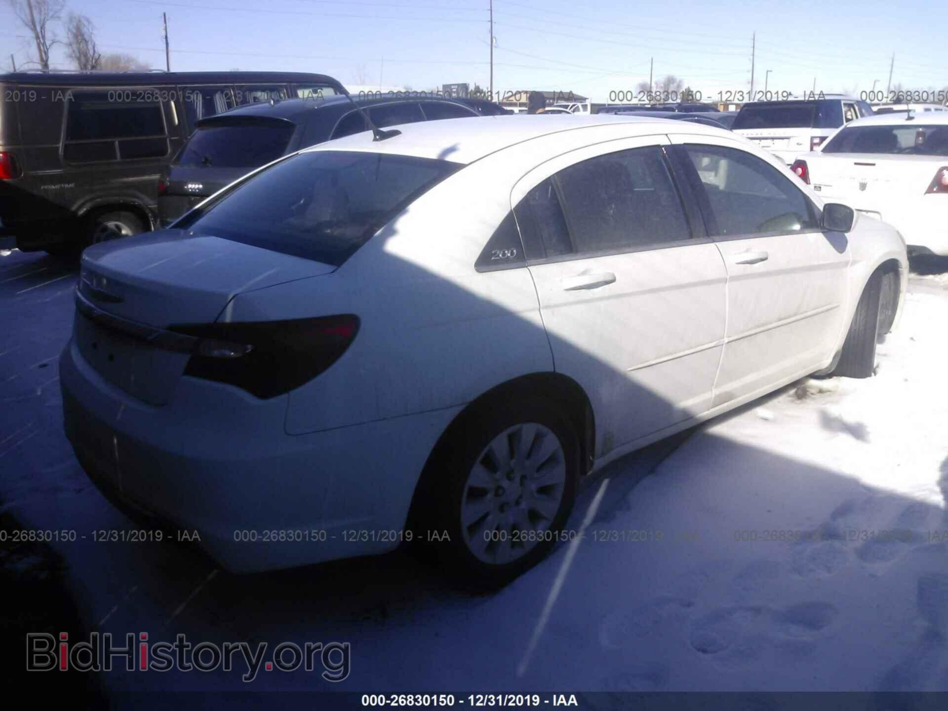 2012 CHRYSLER 200 - VIN: 1C3CCBAG4CN246265 - Фото 4