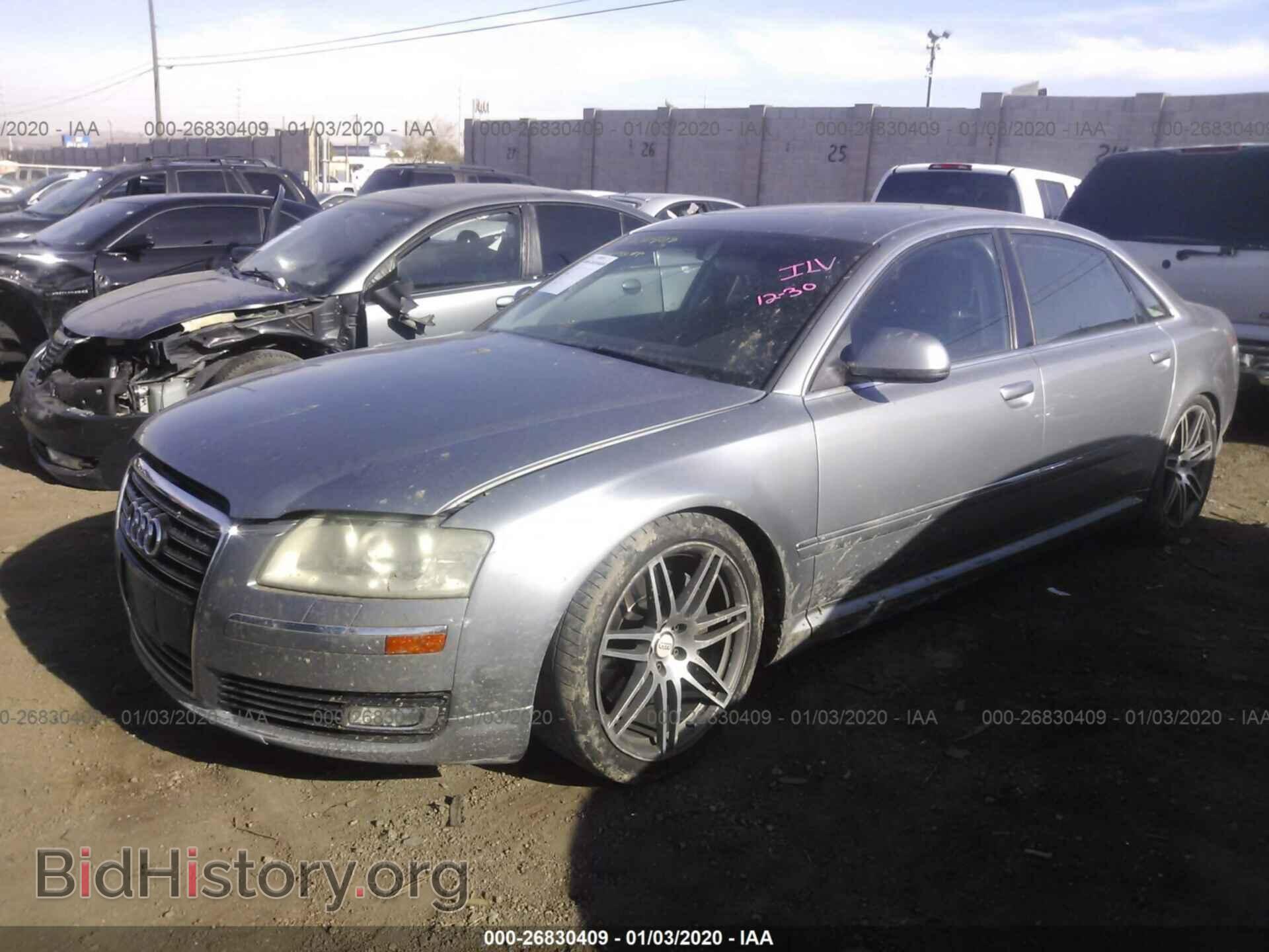 2008 AUDI A8 - VIN: WAUMV94E18N016751 - Фото 2