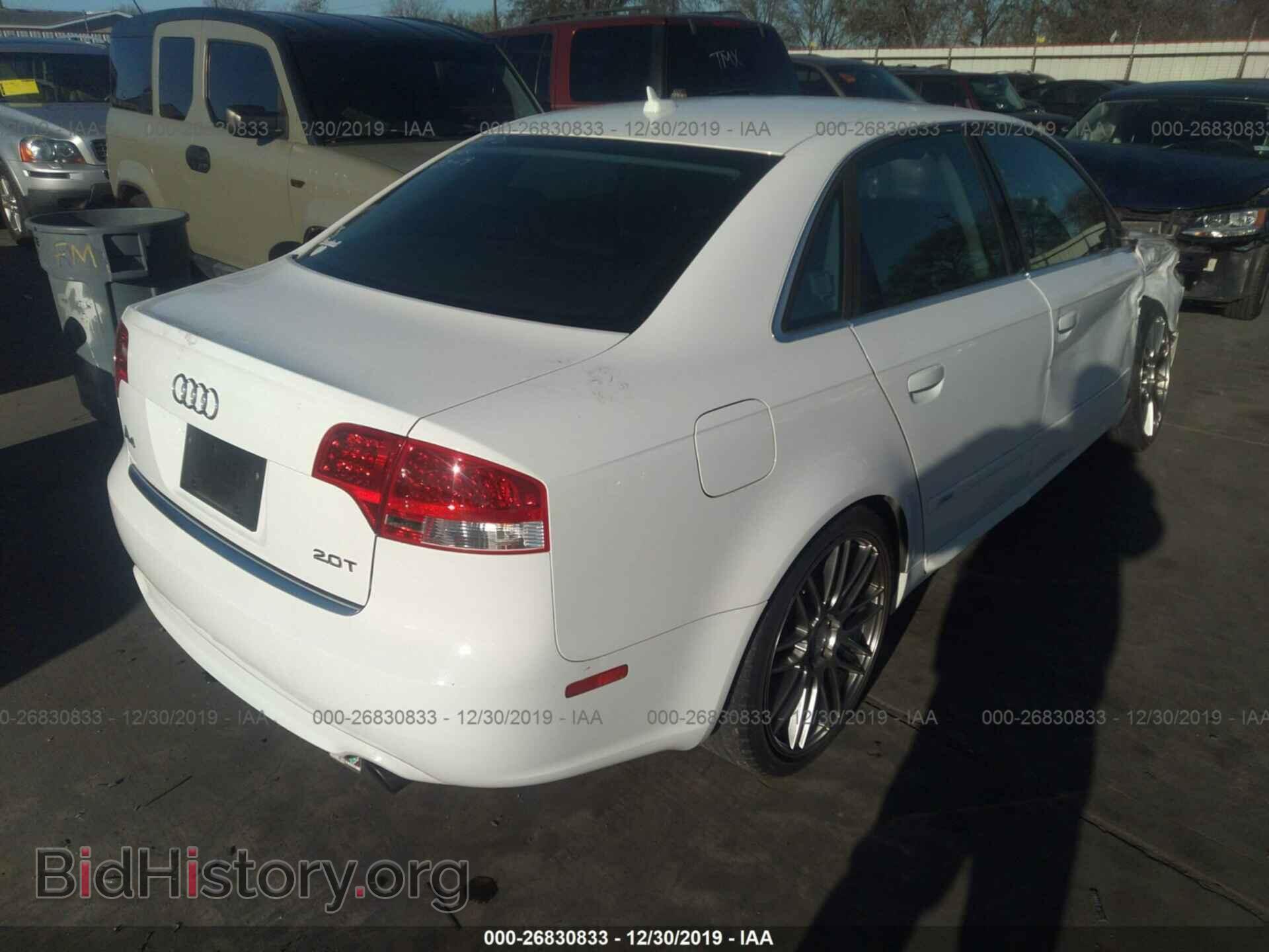 2007 AUDI A4 - VIN: WAUBF78E47A022326 - Фото 4