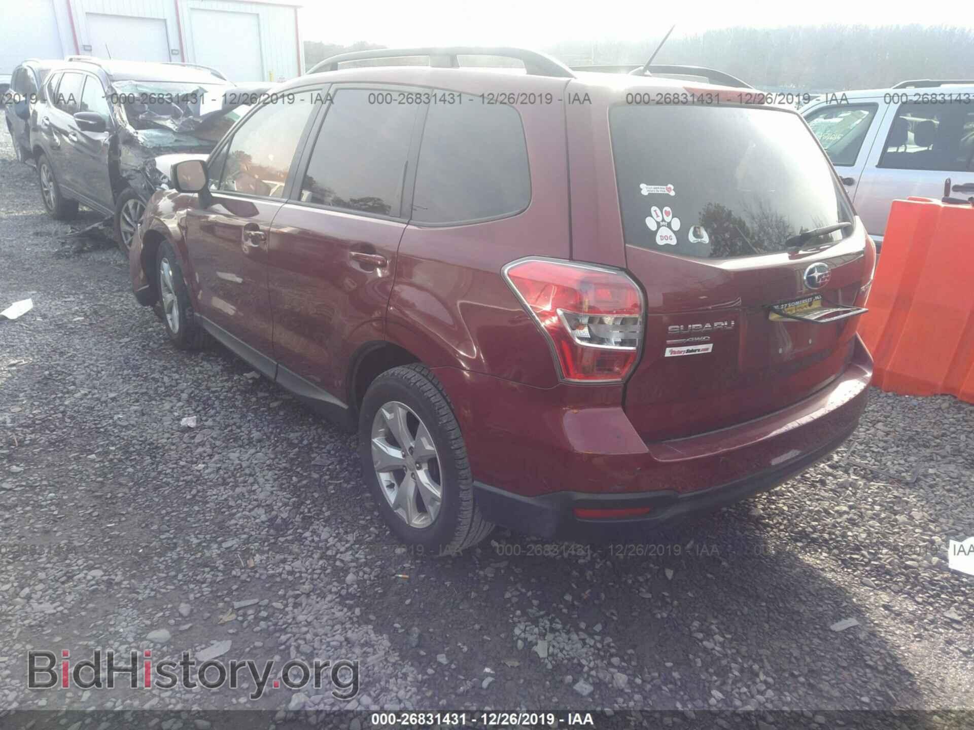 2014 SUBARU FORESTER - VIN: JF2SJAEC8EH465375 - Фото 3