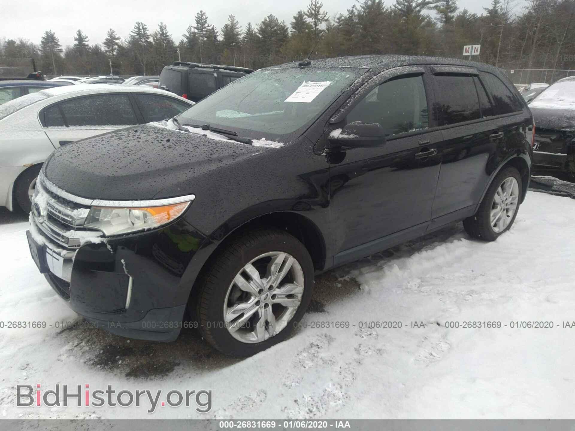 2012 FORD EDGE - VIN: 2FMDK4JC5CBA43887 - Фото 2