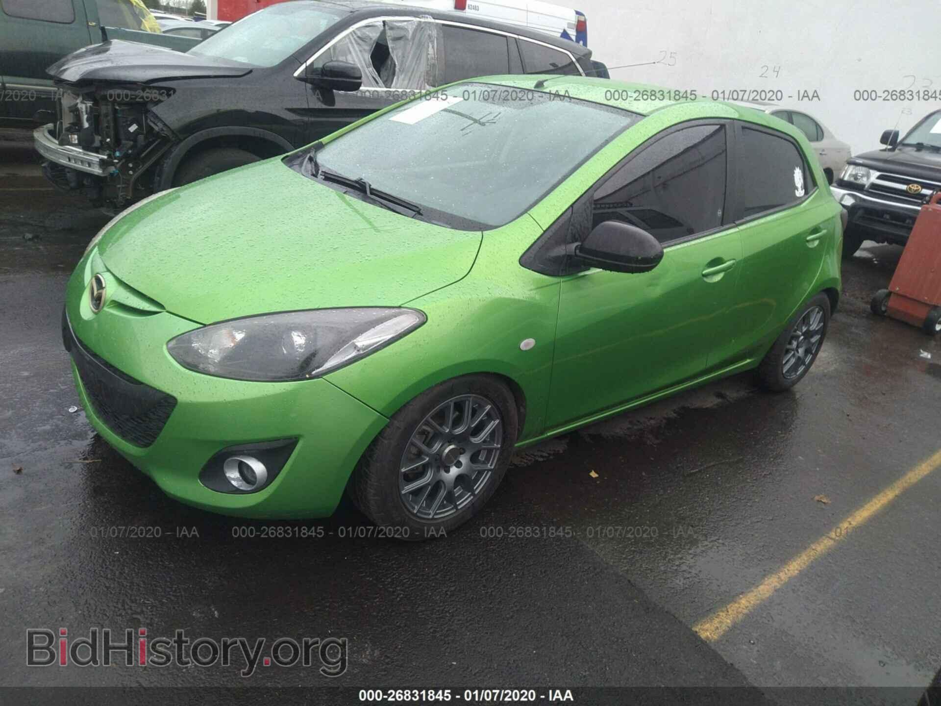 2011 MAZDA MAZDA2 - VIN: JM1DE1HY5B0120351 - Photo 2
