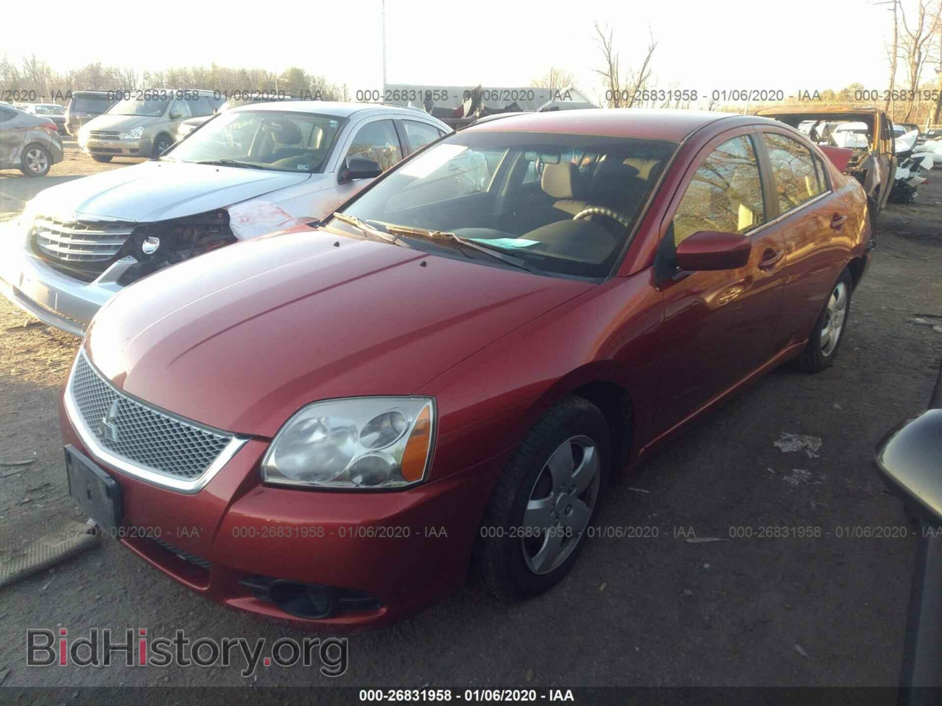 2012 MITSUBISHI GALANT - VIN: 4A32B3FF3CE009750 - Фото 2