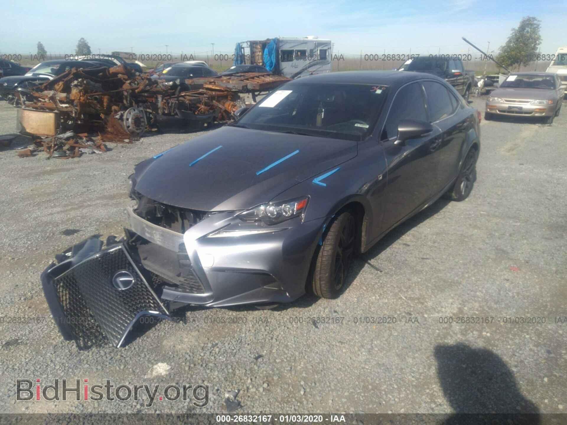 2014 LEXUS IS - VIN: JTHBE1D21E5013831 - Фото 2