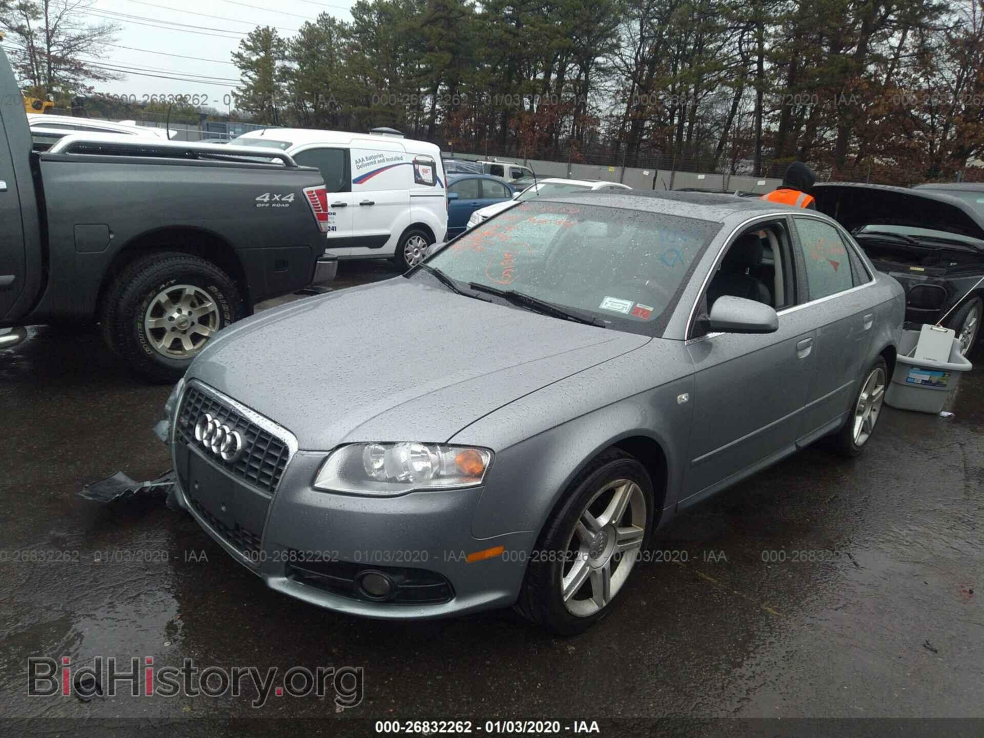 2008 AUDI A4 - VIN: WAUDF78E48A011384 - Фото 2