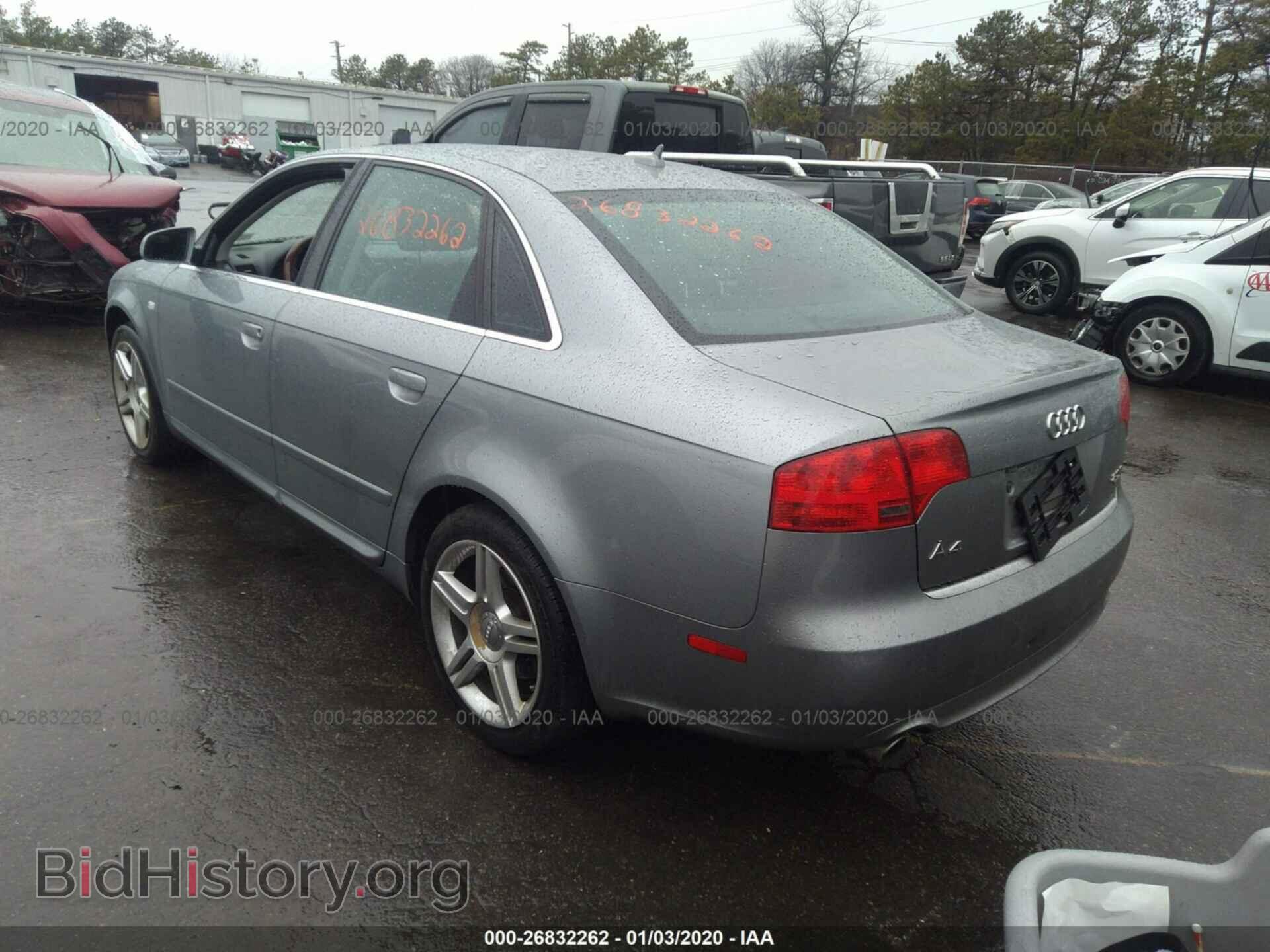 2008 AUDI A4 - VIN: WAUDF78E48A011384 - Фото 3