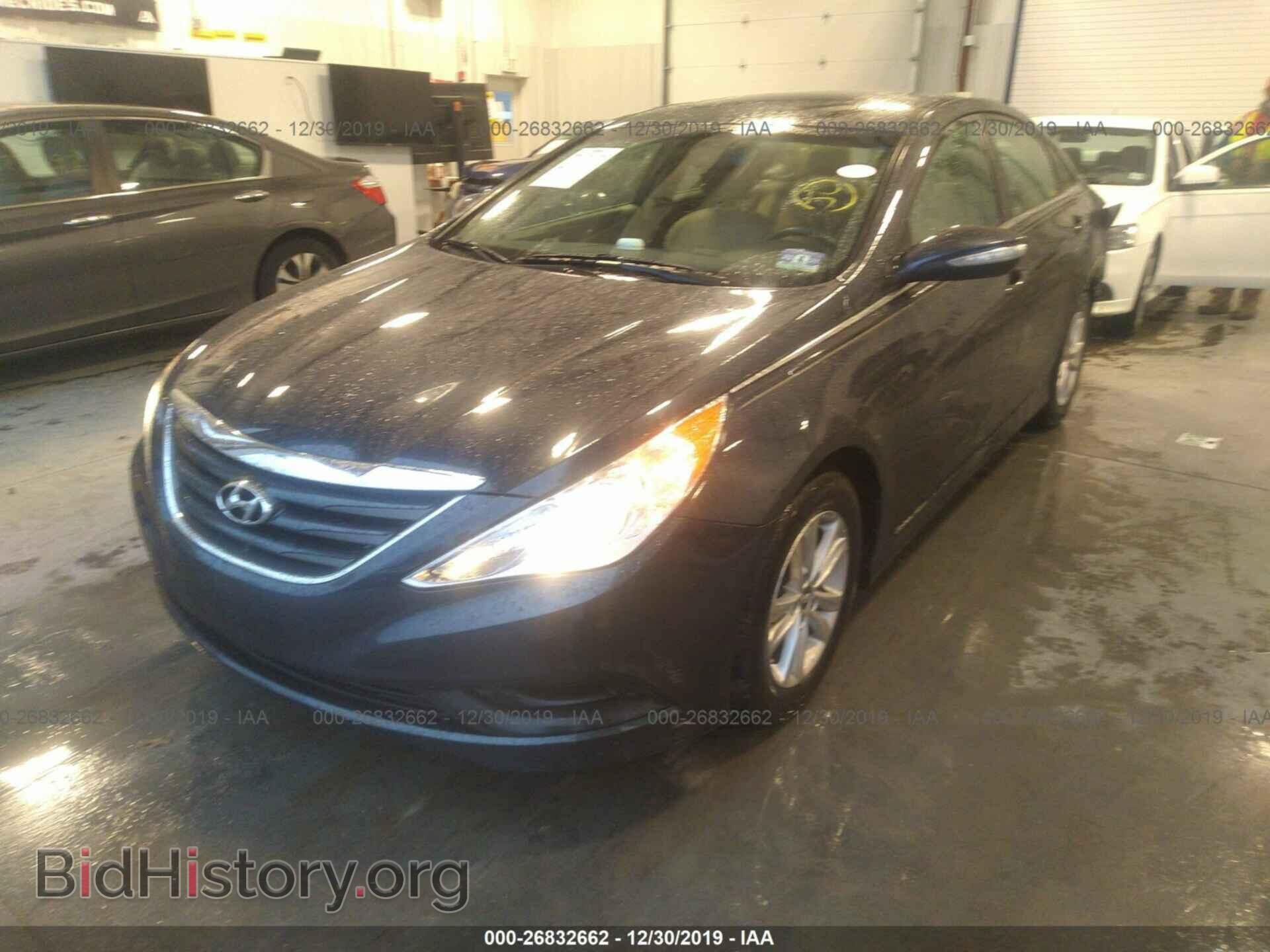 2014 HYUNDAI SONATA - VIN: 5NPEB4AC8EH867737 - Фото 2