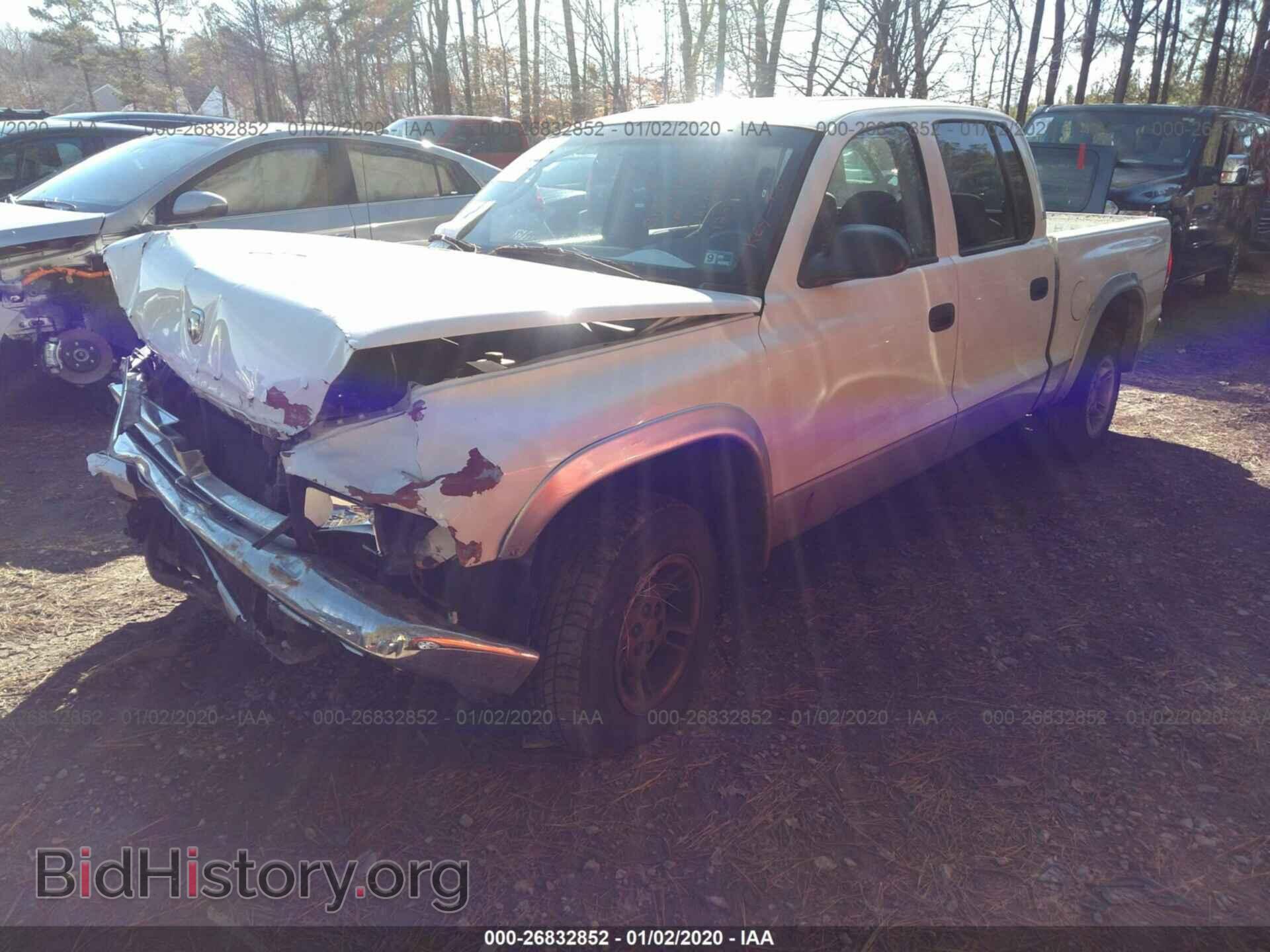 2001 DODGE DAKOTA - VIN: 1B7GL2AX21S176437 - Фото 2