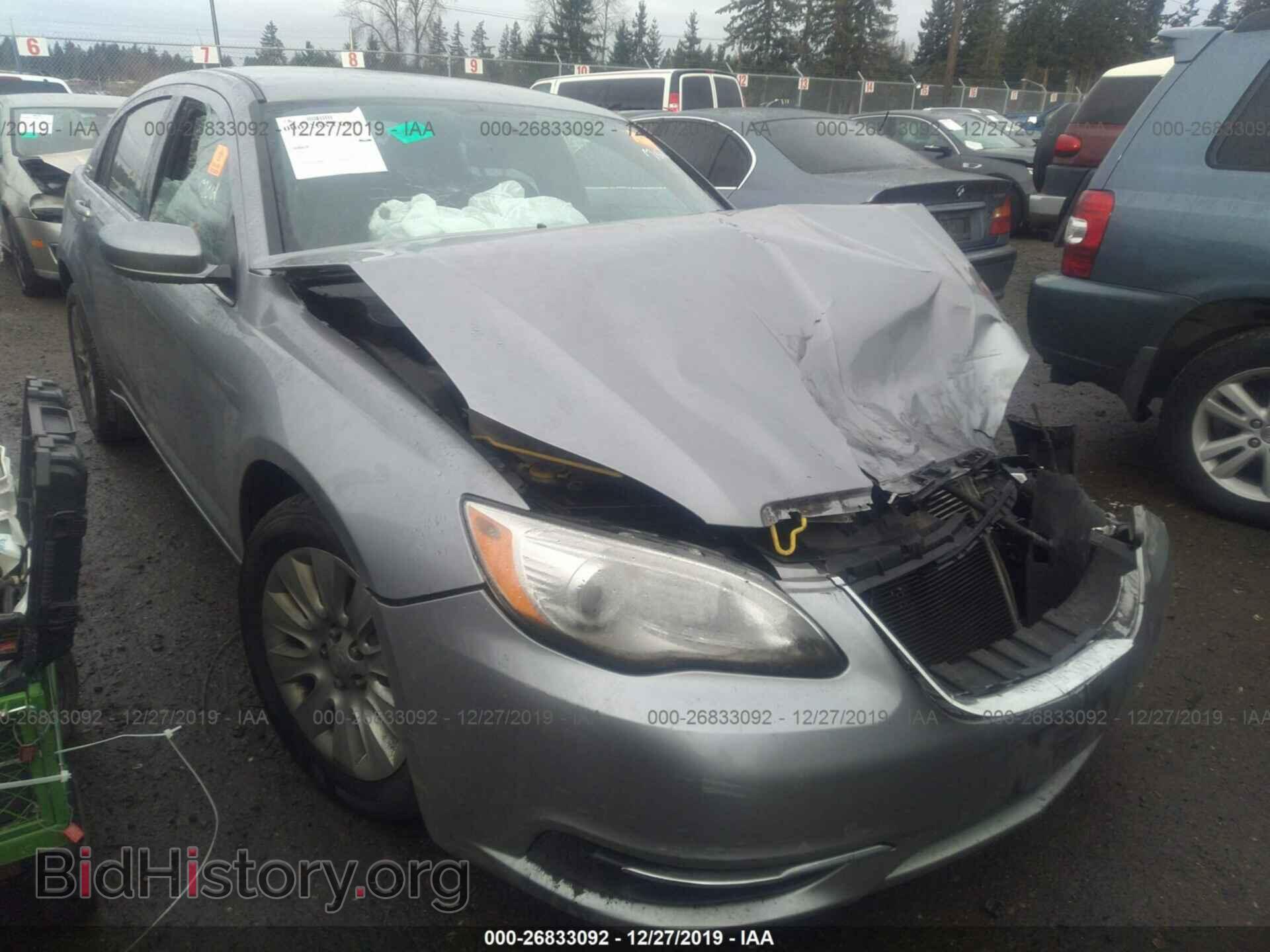 Photo 1C3CCBAB4DN647529 - CHRYSLER 200 2013