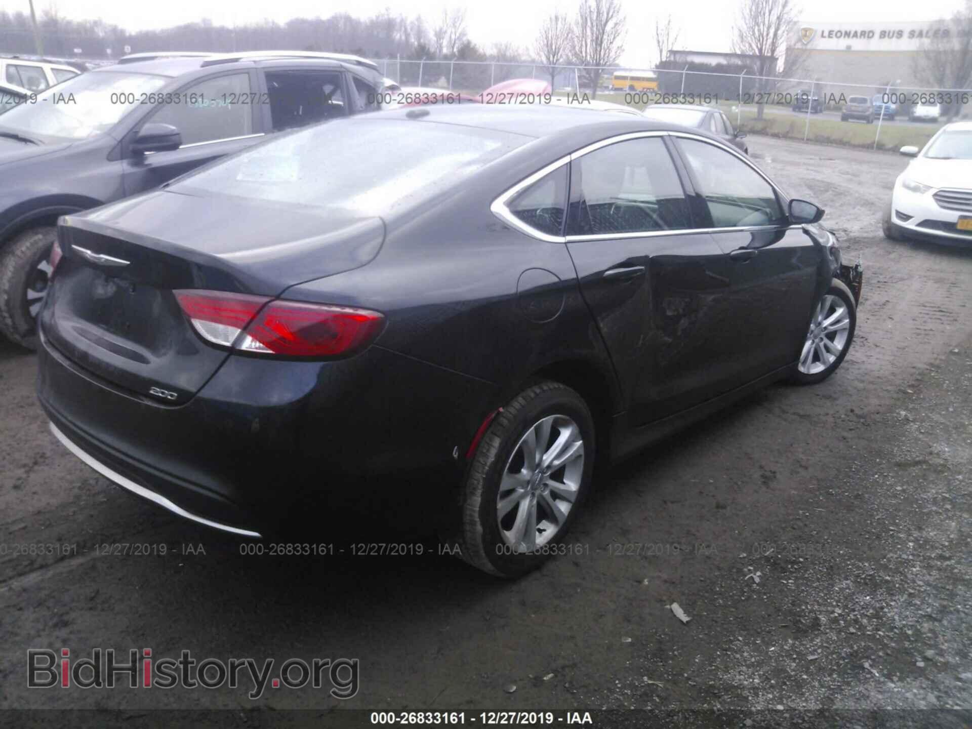 2015 CHRYSLER 200 - VIN: 1C3CCCAB7FN568946 - Фото 4