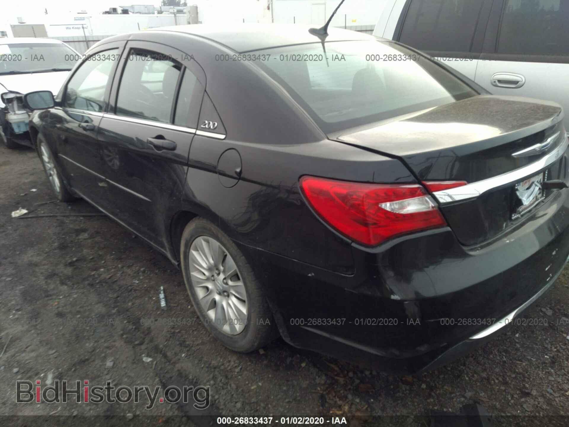 2012 CHRYSLER 200 - VIN: 1C3CCBAB5CN208287 - Фото 3