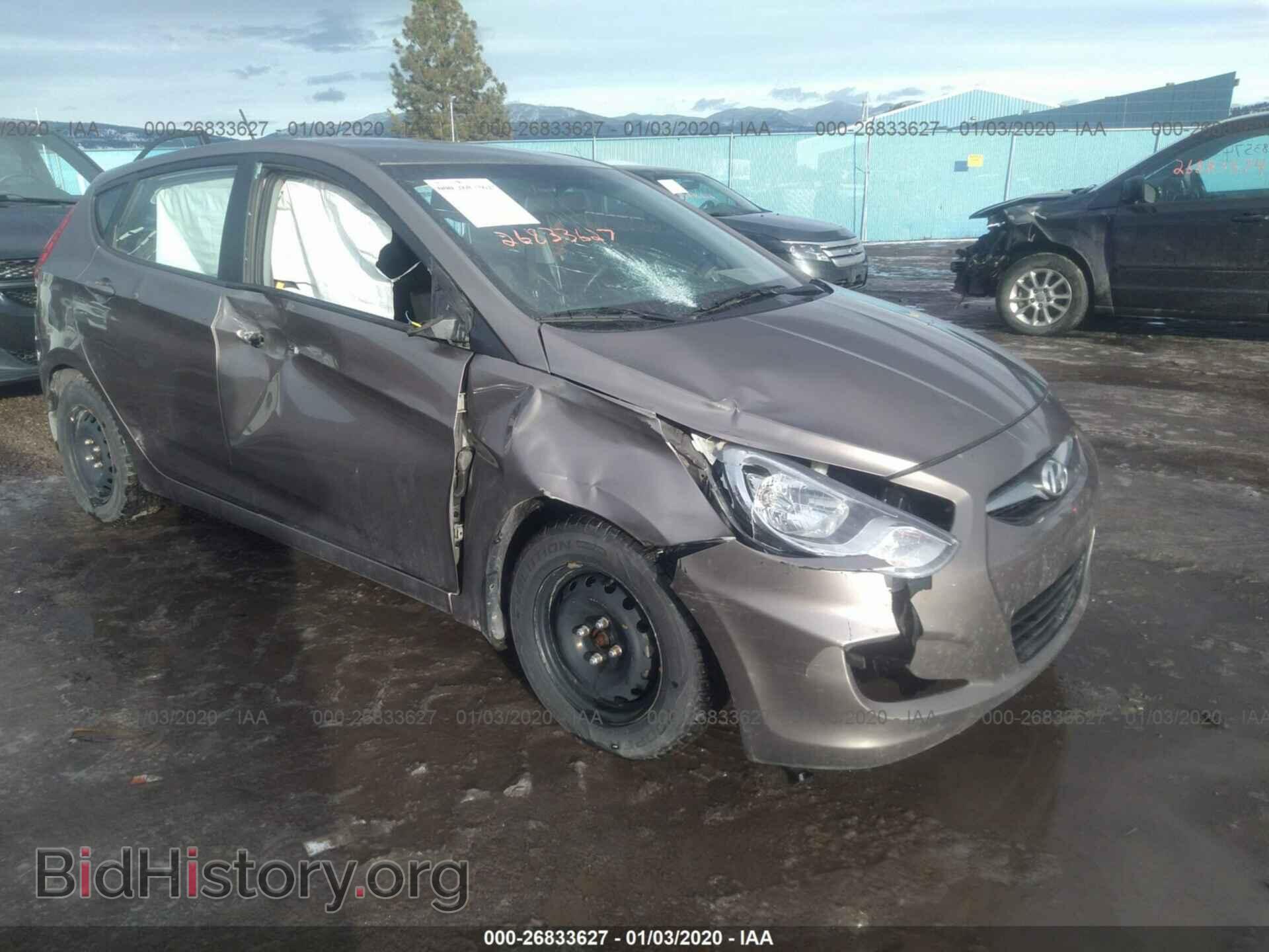 Фотография KMHCT5AE5DU092955 - HYUNDAI ACCENT 2013