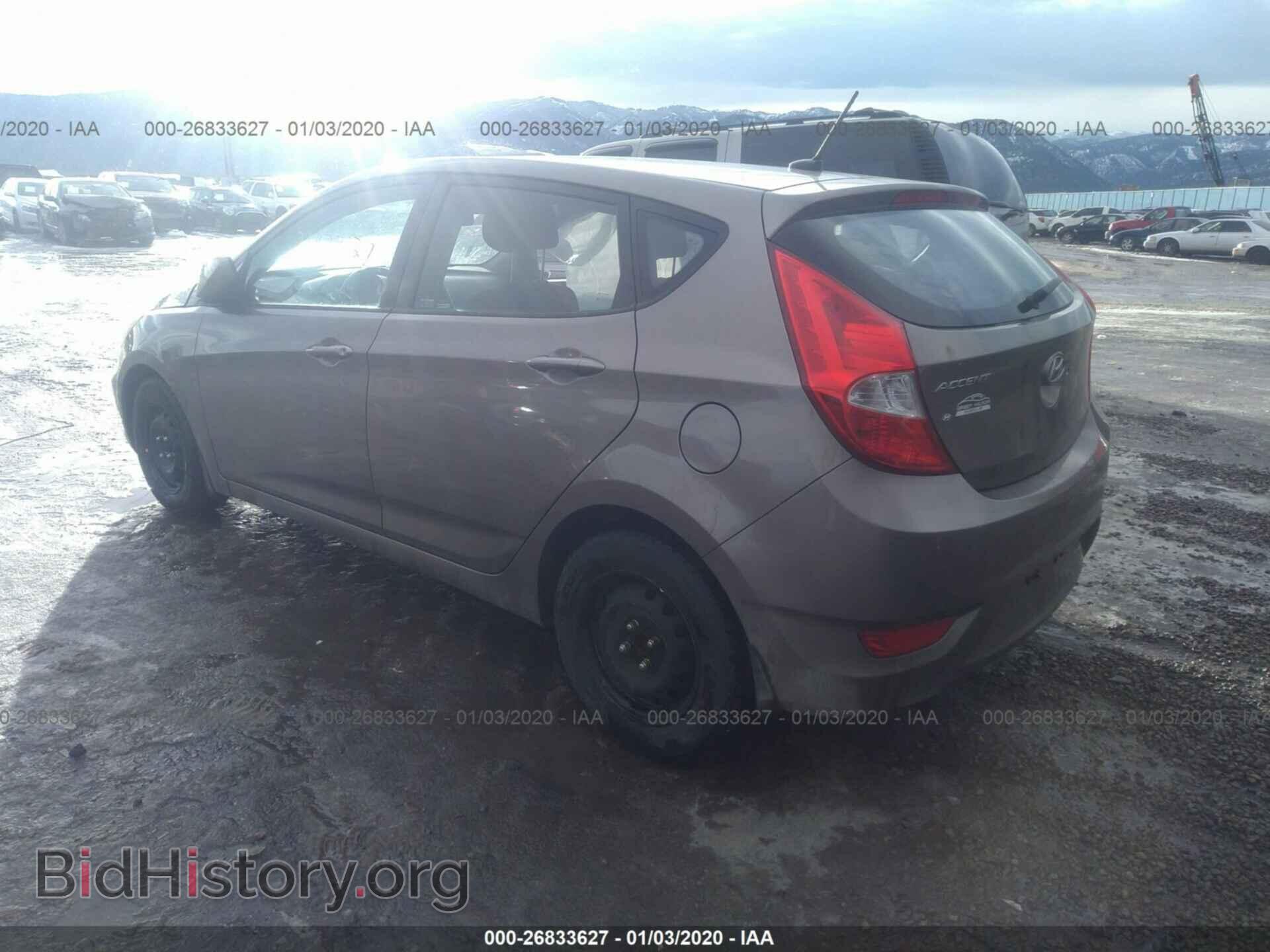 2013 HYUNDAI ACCENT - VIN: KMHCT5AE5DU092955 - Фото 3